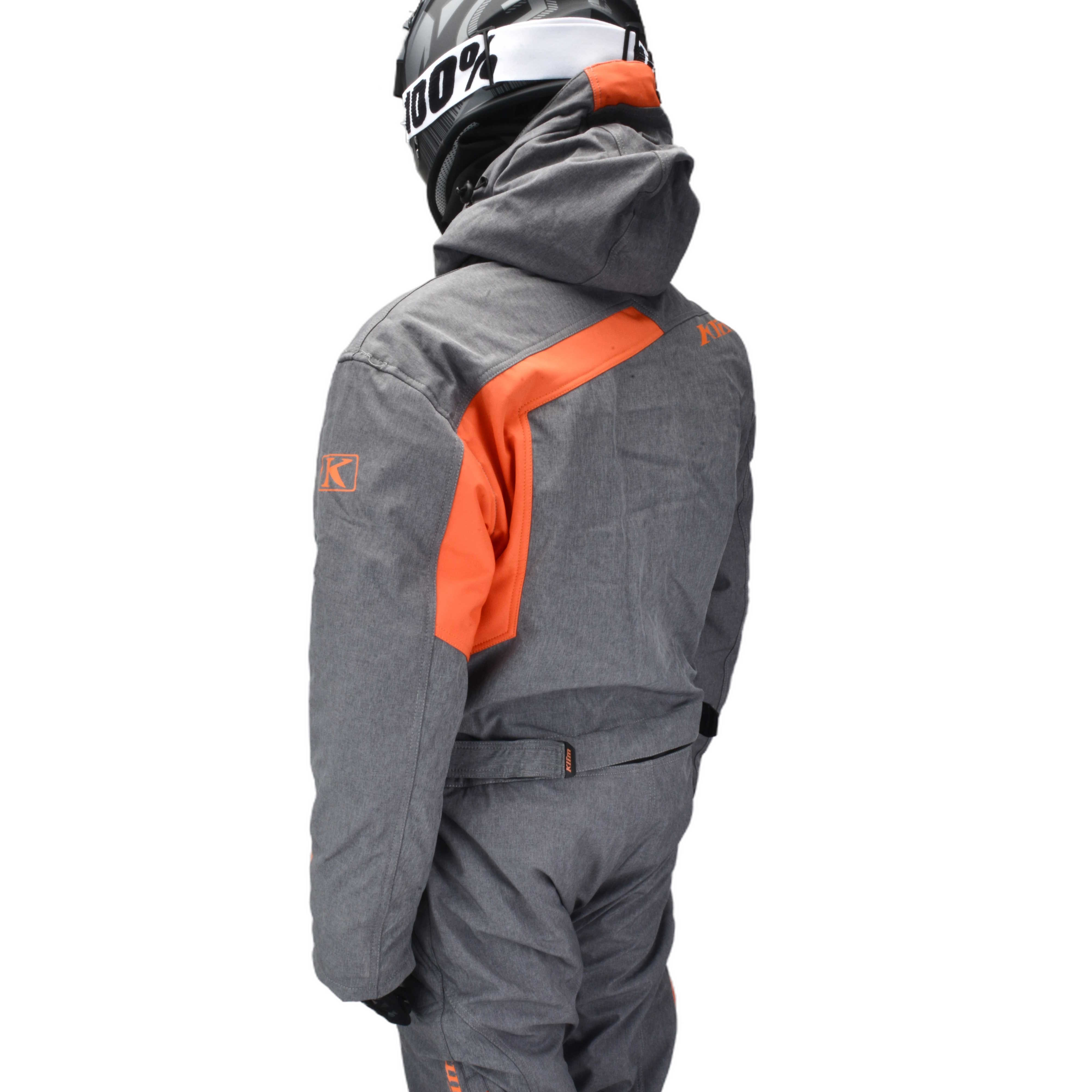 Комбинезон для снегохода KLIM RIPSA ONE-PIECE №2 gray-orange (текстиль) (XXXL)