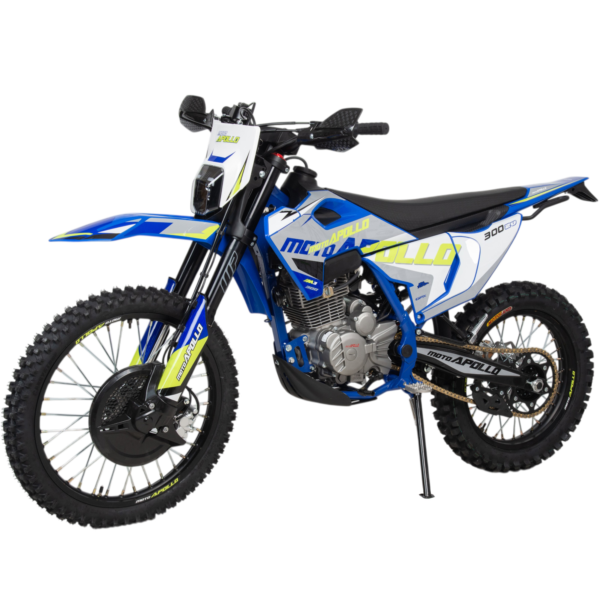Мотоцикл Кросс Moto Apollo M3 300 (175FMM) синий 2026