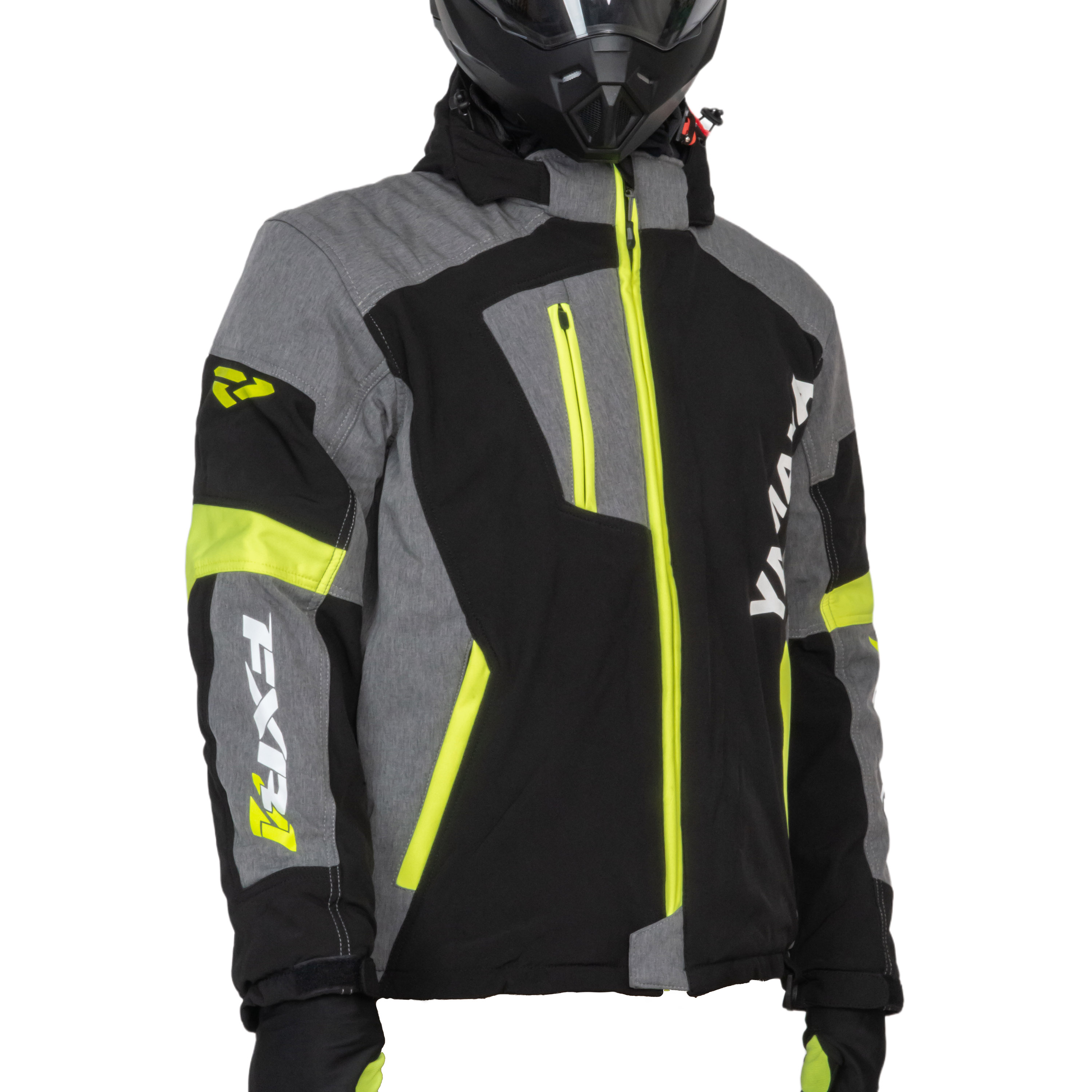 Куртка для снегохода FXR Yamaha Mission FX №6 black-gray (текстиль) (XL)