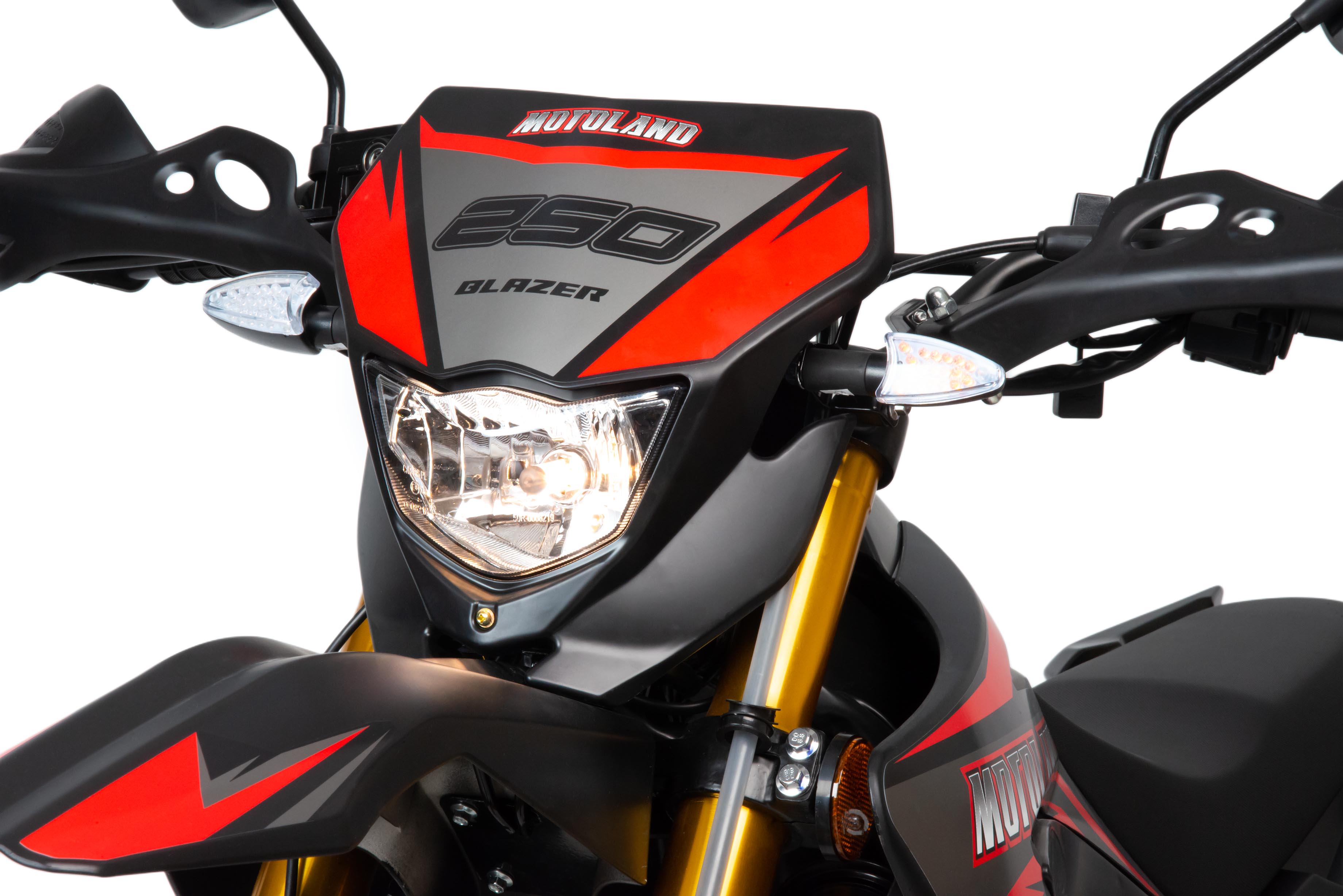 Мотоцикл Кросс 250 ENDURO BLAZER (XF250-A) красный РАСПРОДАЖА