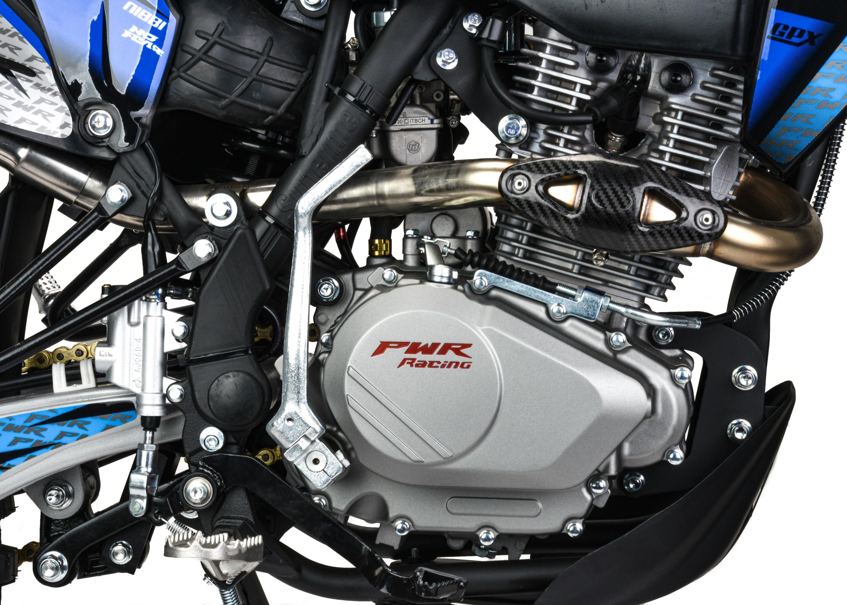 Мотоцикл Кросс 300 PWR FZ300 (PR5 4V) синий РАСПРОДАЖА