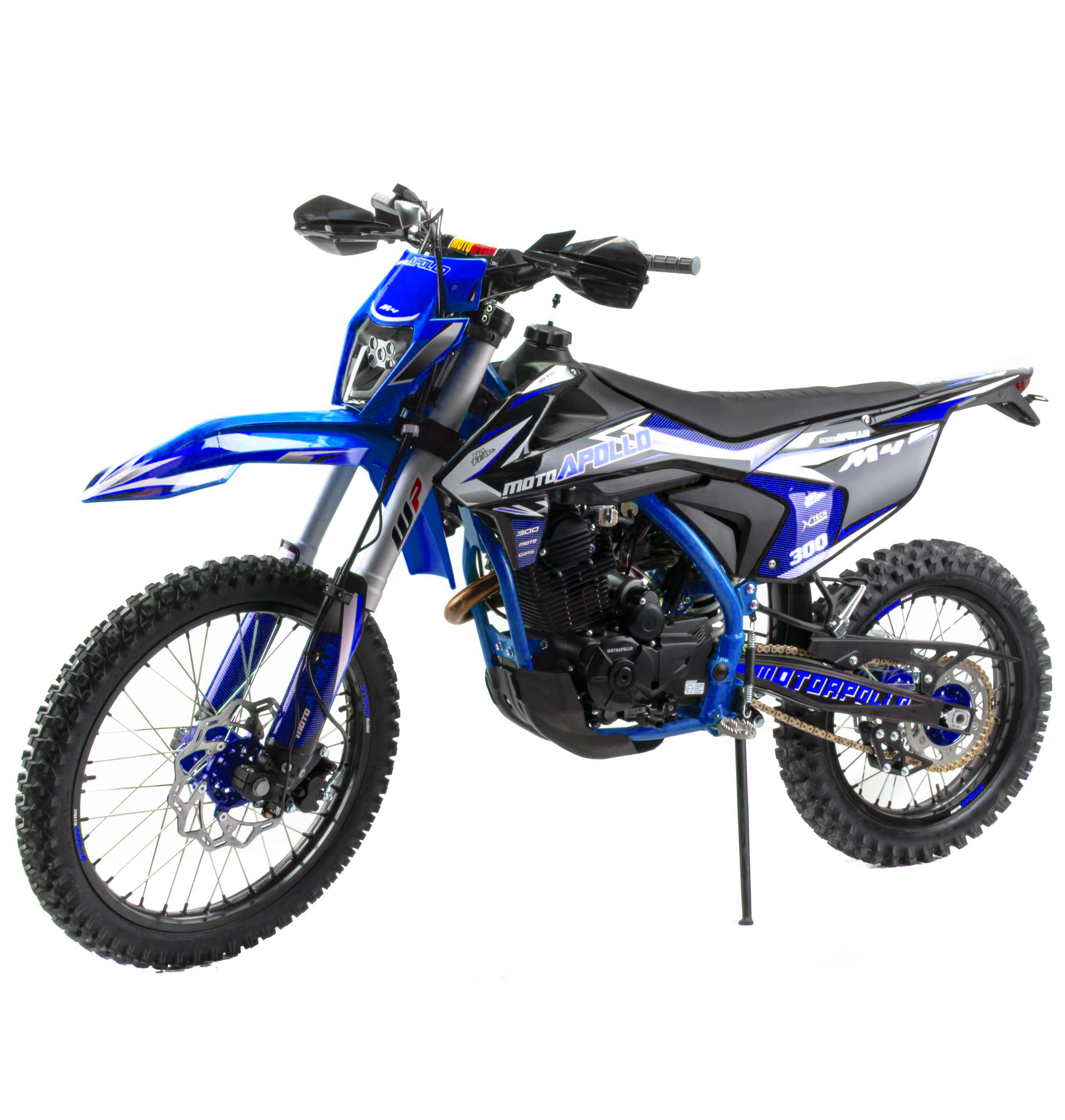 Мотоцикл Кросс Moto Apollo M4 300 (175FMM PR5) синий РАСПРОДАЖА