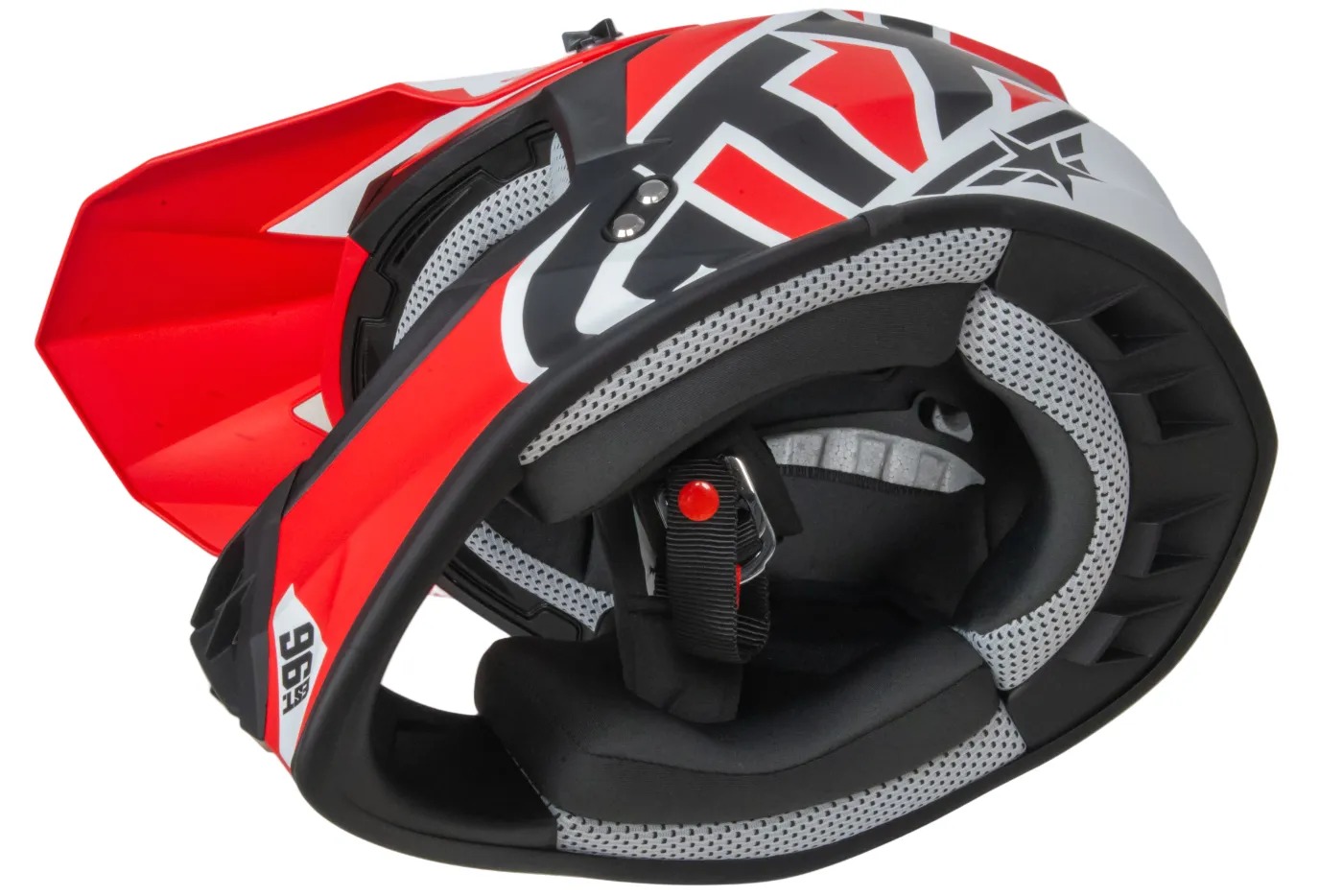 Шлем мото кроссовый GTX 633 №10 (XL) Red