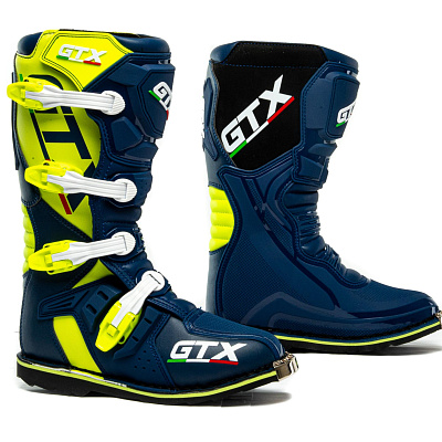 Мотоботы GTX MX №1 blue/green (р. 46)