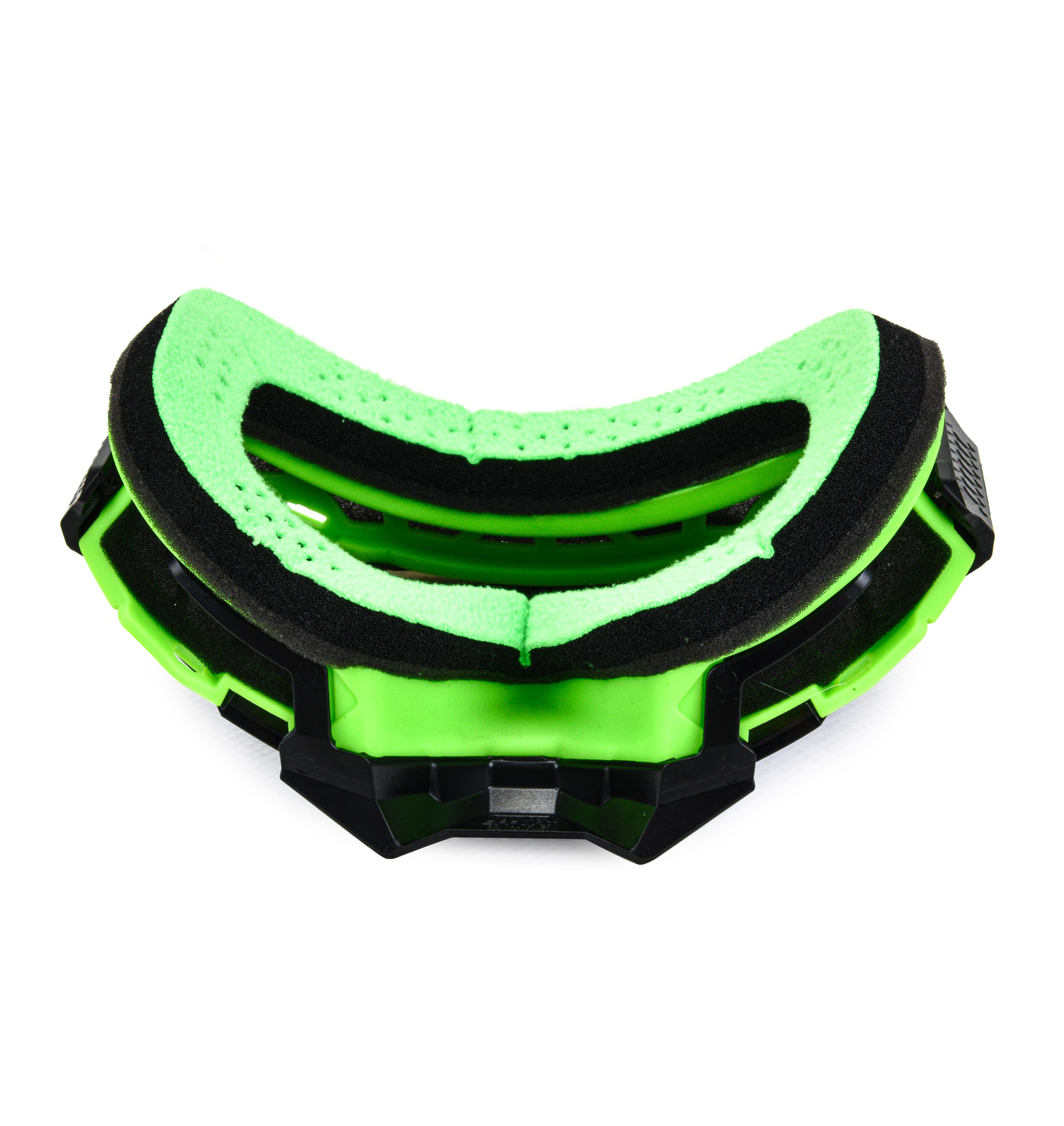 Очки мотокросс 100% №13 green/black
