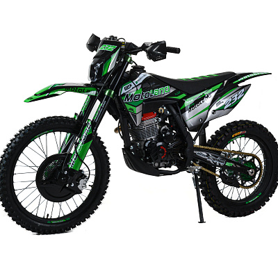 Мотоцикл Кросс 300 XT300 HS (175FMM 4V) зеленый РАСПРОДАЖА