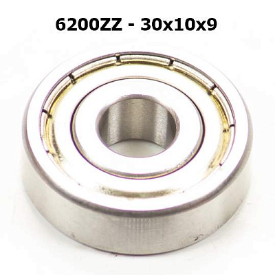 Подшипник 6200Z d=30-10 h=9 mm