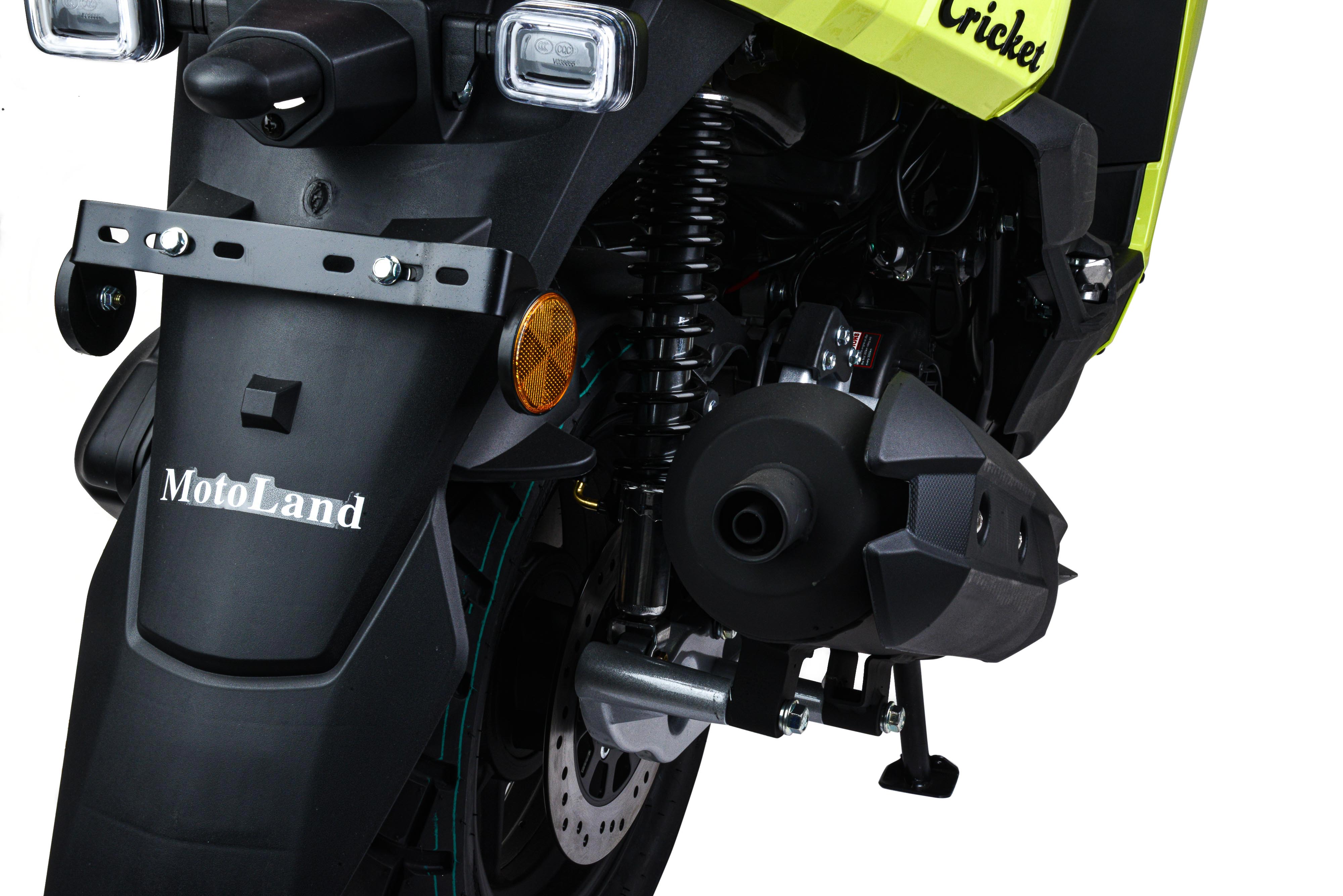 Скутер CRICKET 150 (WY150-5D) зеленый 