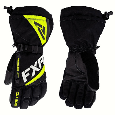 Перчатки для снегохода FXR Fuel №4 yellow-green (XL)