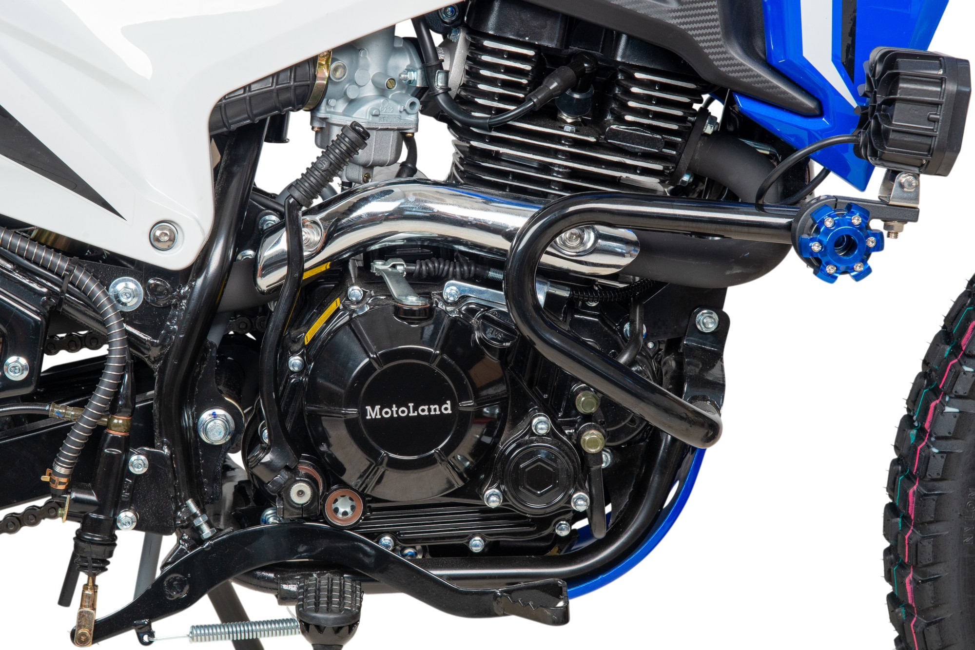 Мотоцикл Кросс 300 ENDURO SHIFT синий