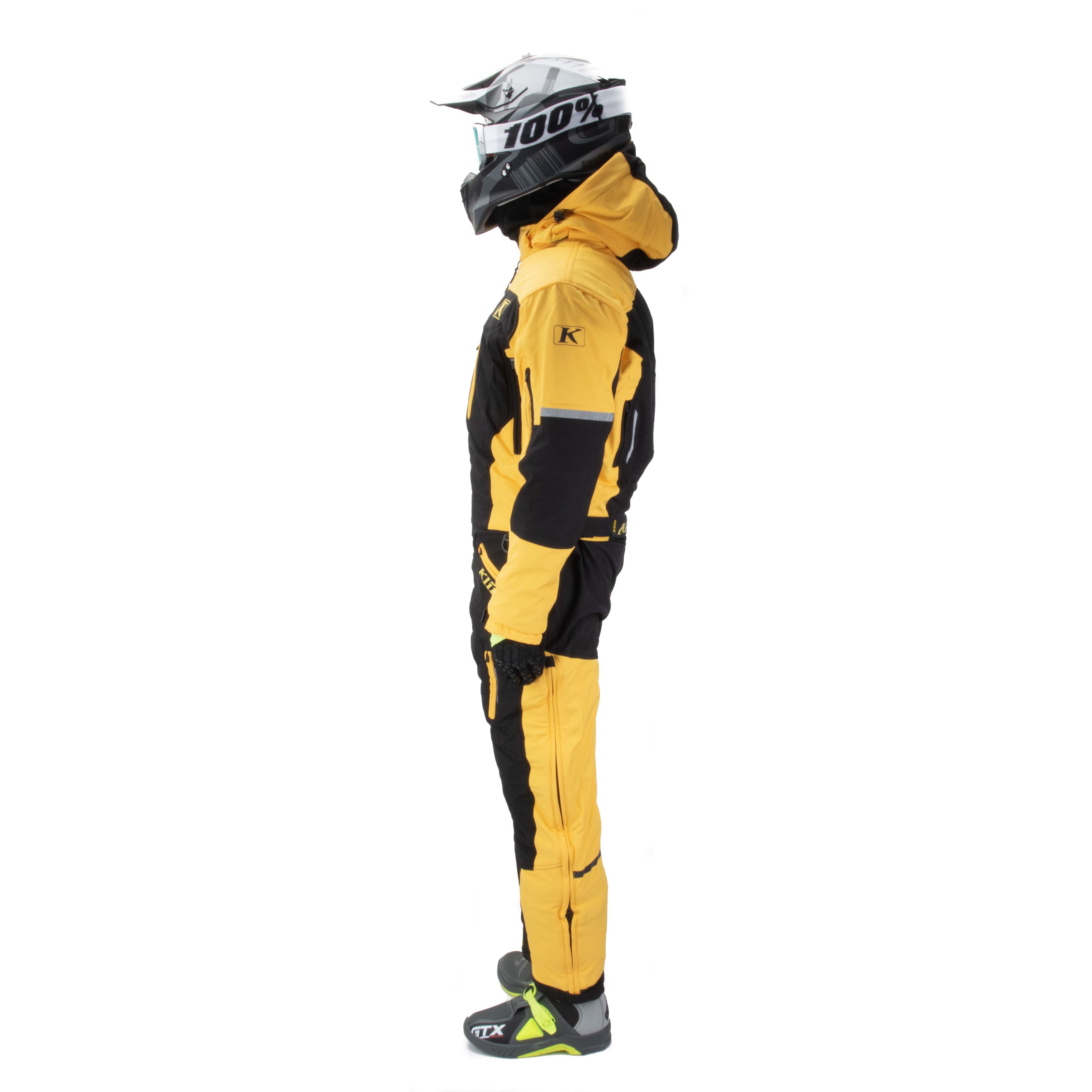 Комбинезон для снегохода KLIM №3 yellow (текстиль) (S)