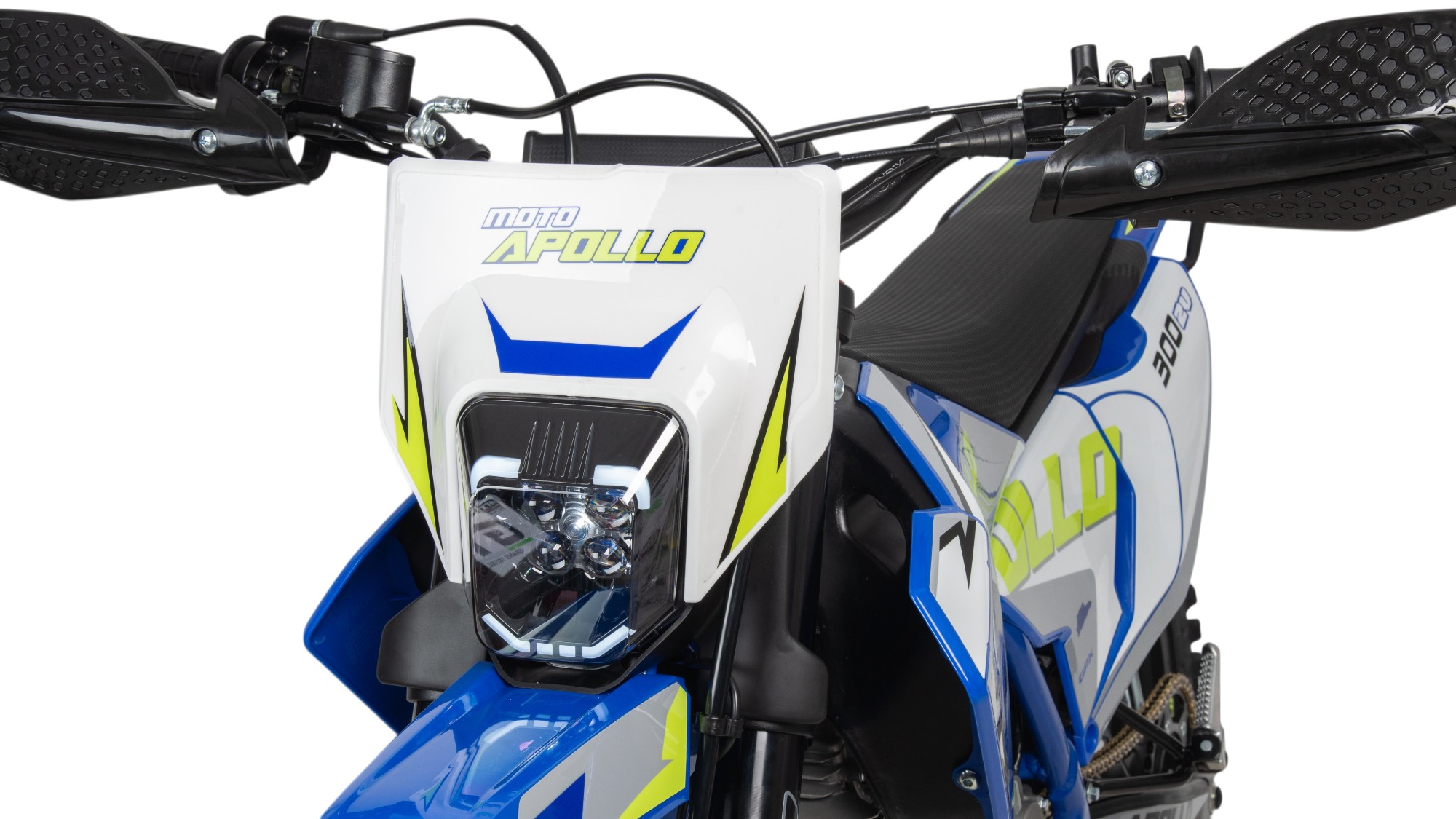 Мотоцикл Кросс Moto Apollo M3 300 (175FMM) синий 2026
