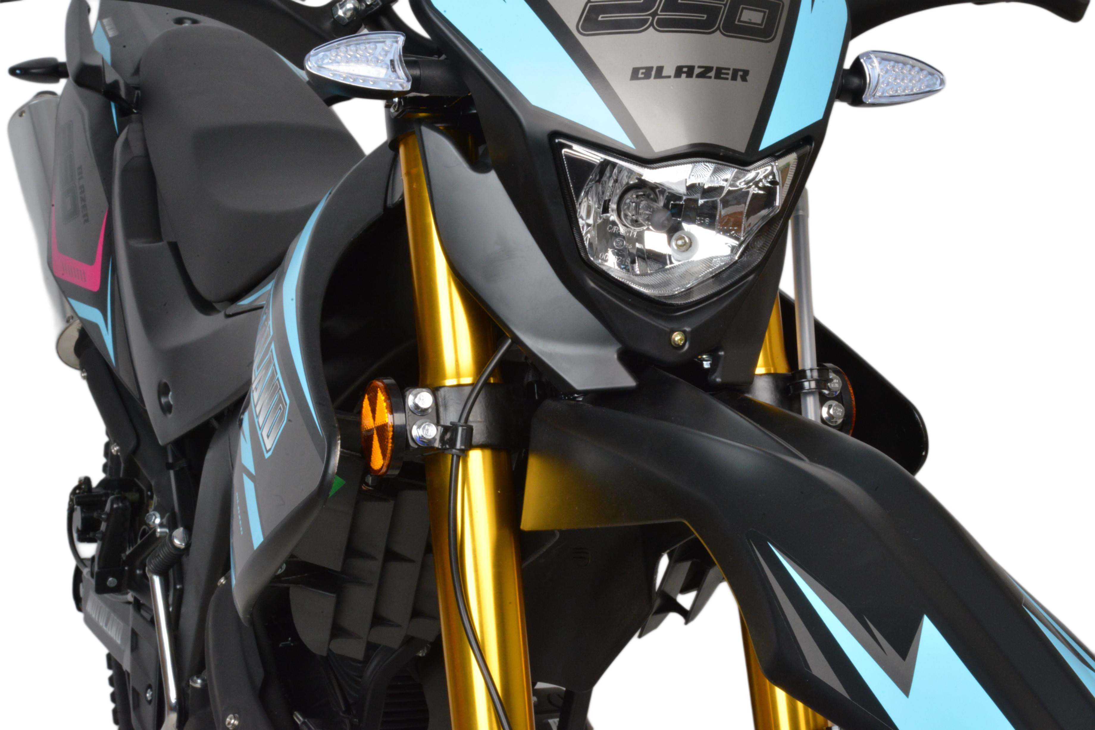 Мотоцикл Кросс 250 ENDURO BLAZER (XF250-A) синий РАСПРОДАЖА