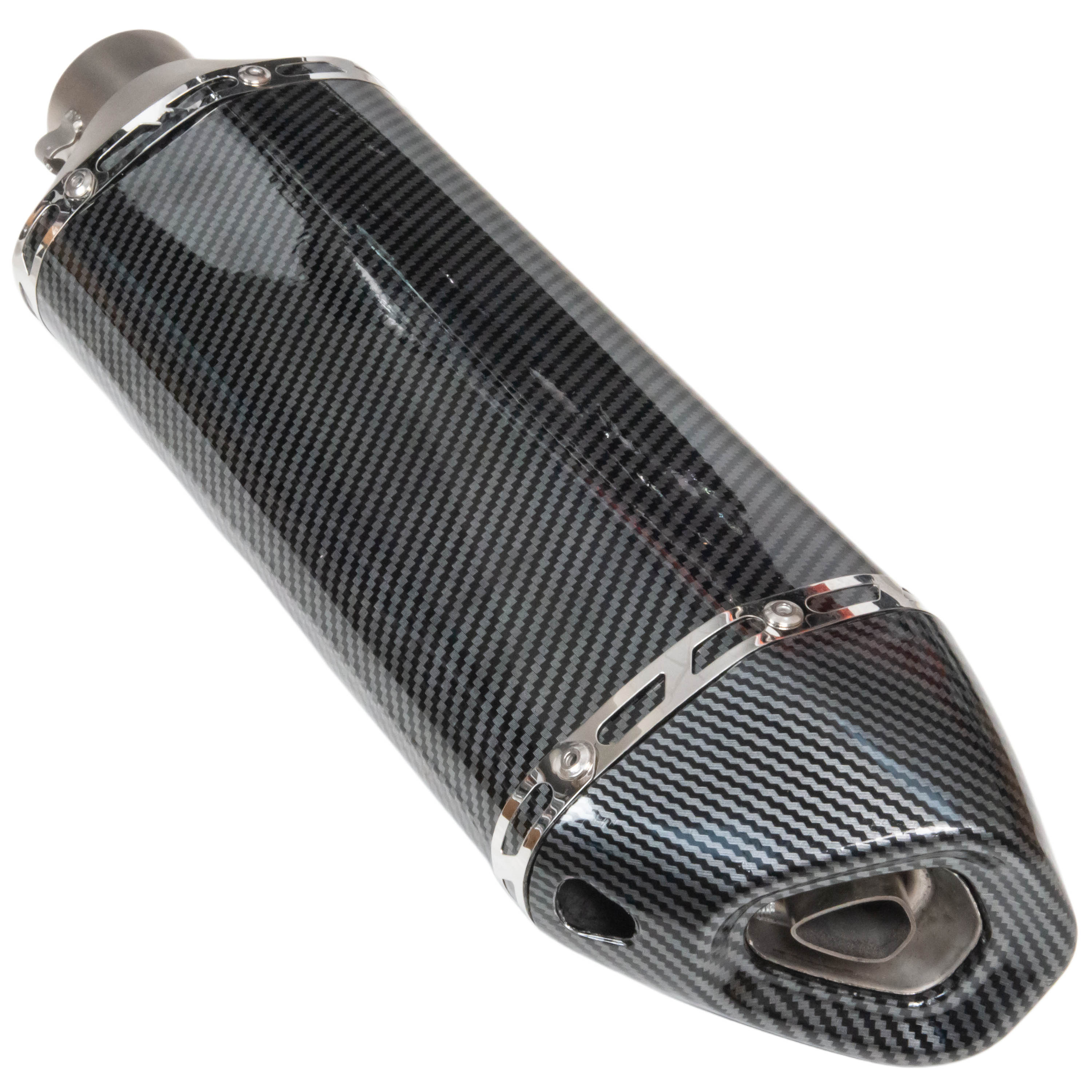 Глушитель AKRAPOVIC  №1 шестигранный карбон