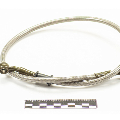 Шланг гидравлический тормозной (армированный) L= 700 d=10мм серый