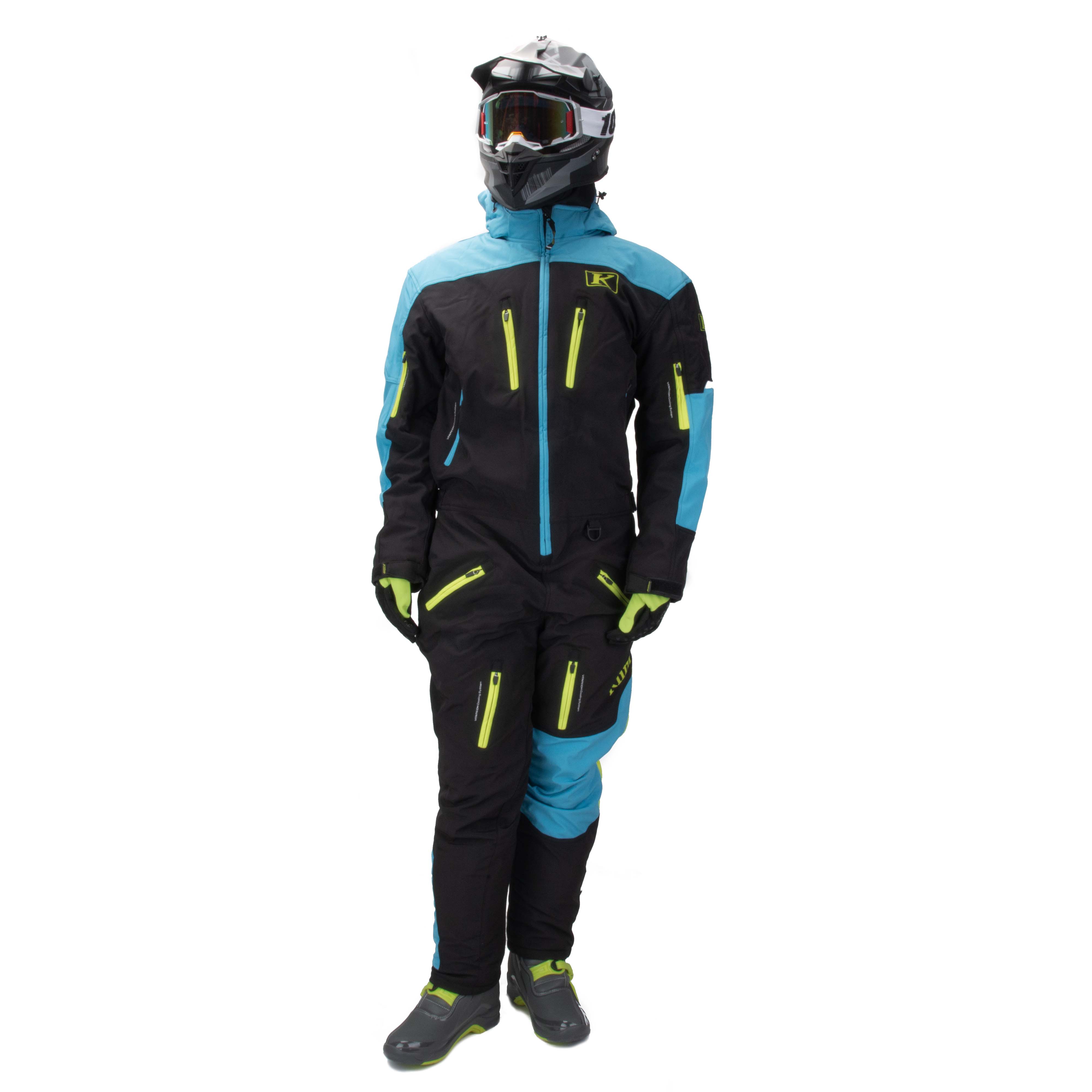 Комбинезон для снегохода KLIM №4 blue (текстиль) (L)