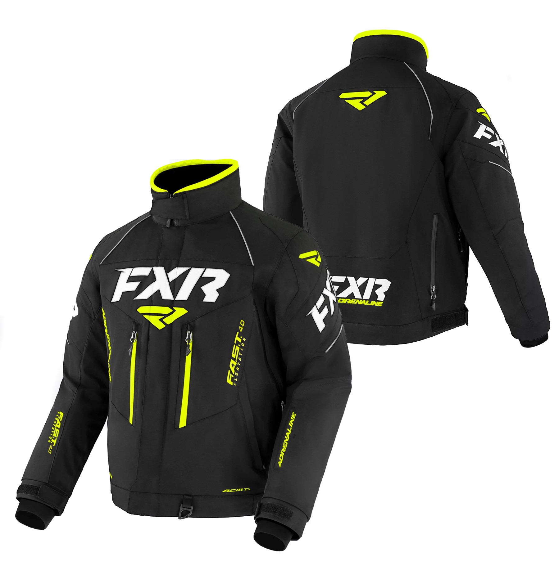 Куртка для снегохода FXR Adrenaline №1 black (текстиль) (L)
