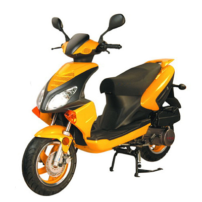 Скутер EPOCH  LEIKE (синий/желтый) (WY50QT-7C)