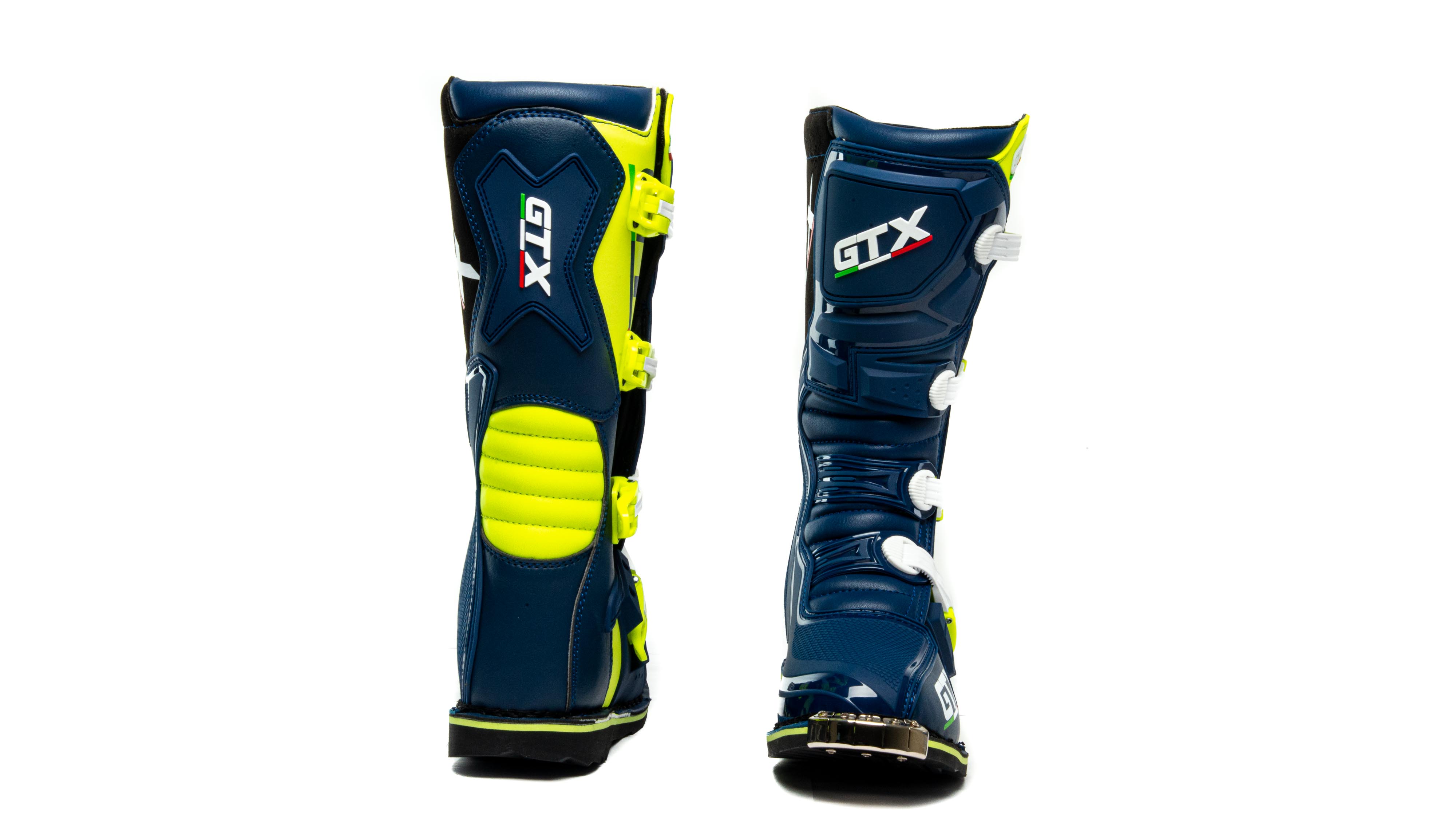 Мотоботы GTX MX №1 blue/green (р. 46)