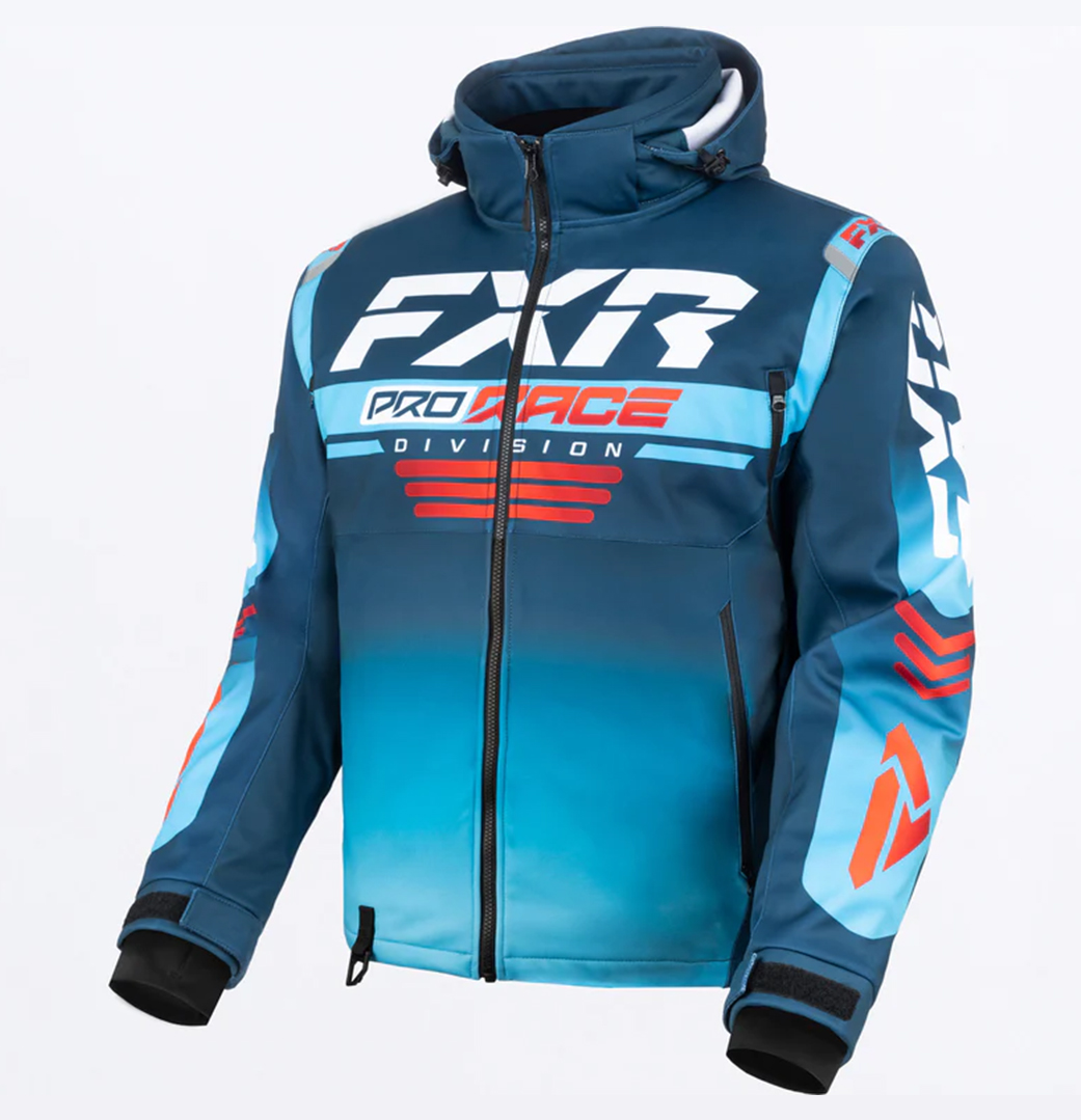 Куртка для снегохода FXR RRX №2 blue (текстиль) (M)