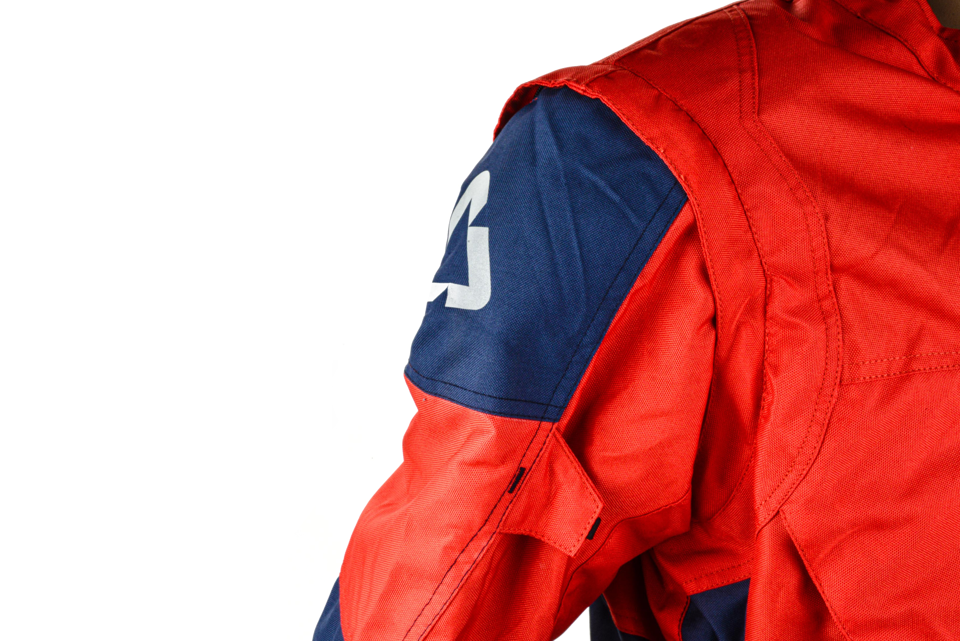 Куртка мото LEATT №2 red (текстиль) (XXL)