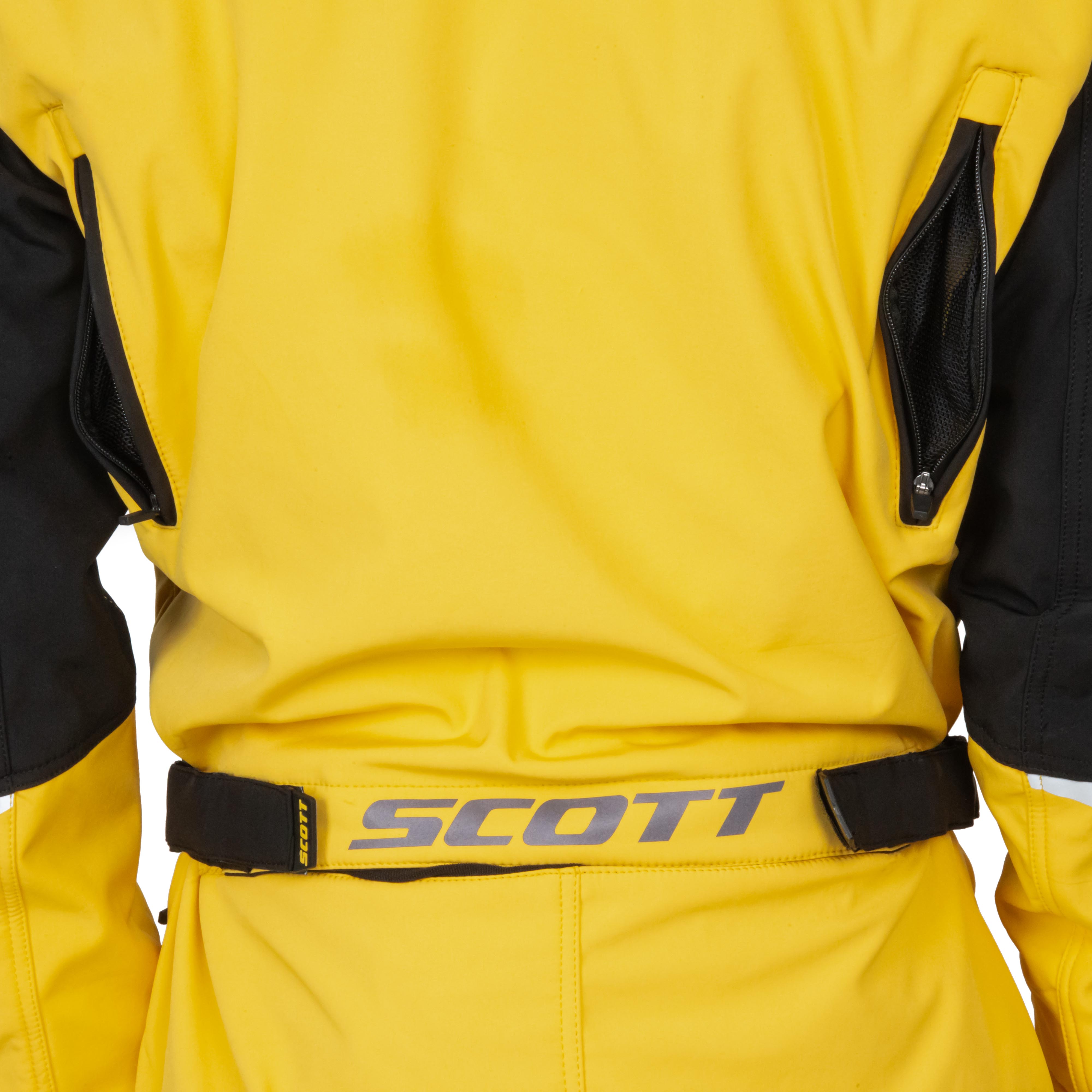 Комбинезон для снегохода SCOTT DS Shell Dryo One Piece №1 yellow-black (текстиль) (M)