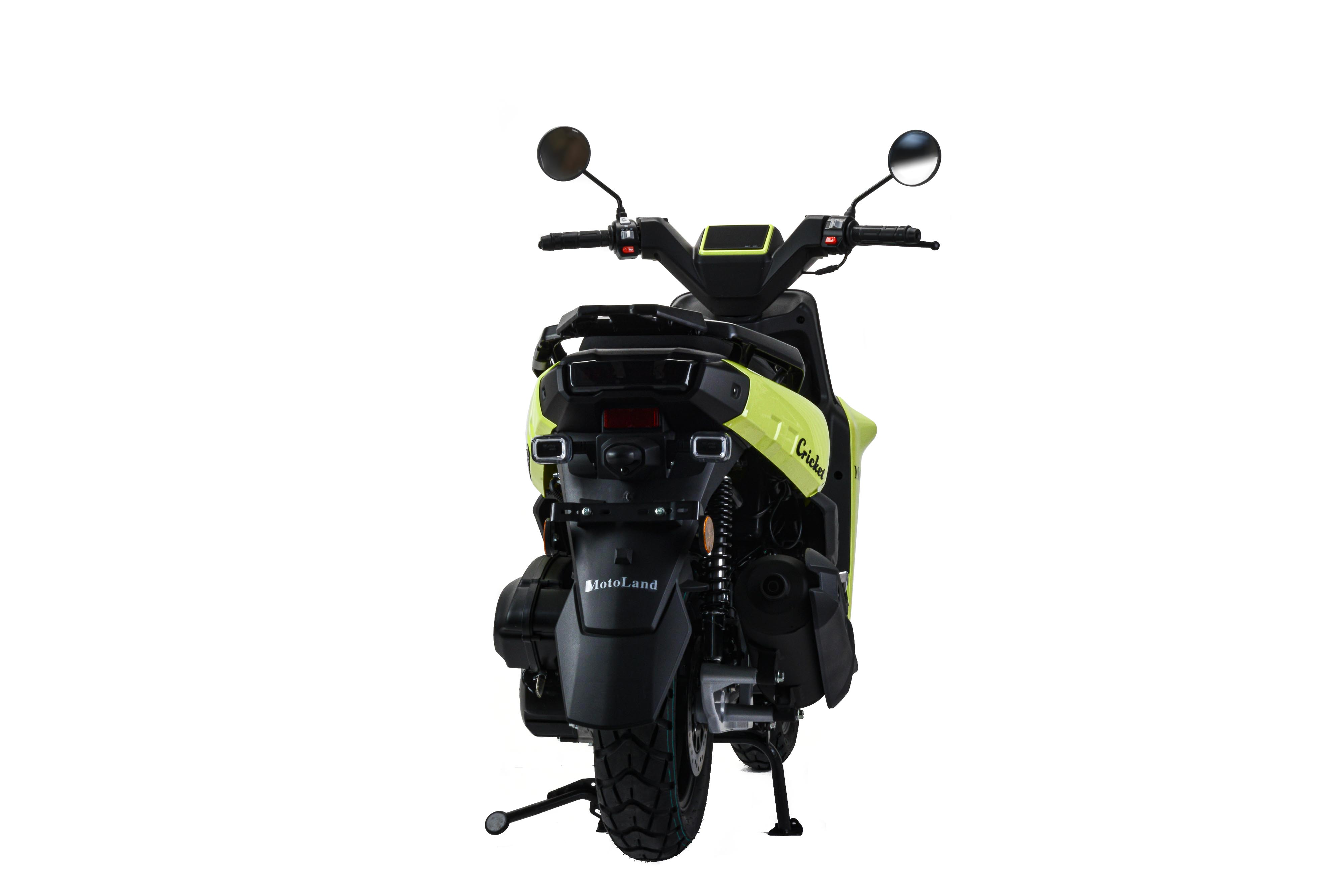 Скутер CRICKET 150 (WY150-5D) зеленый 