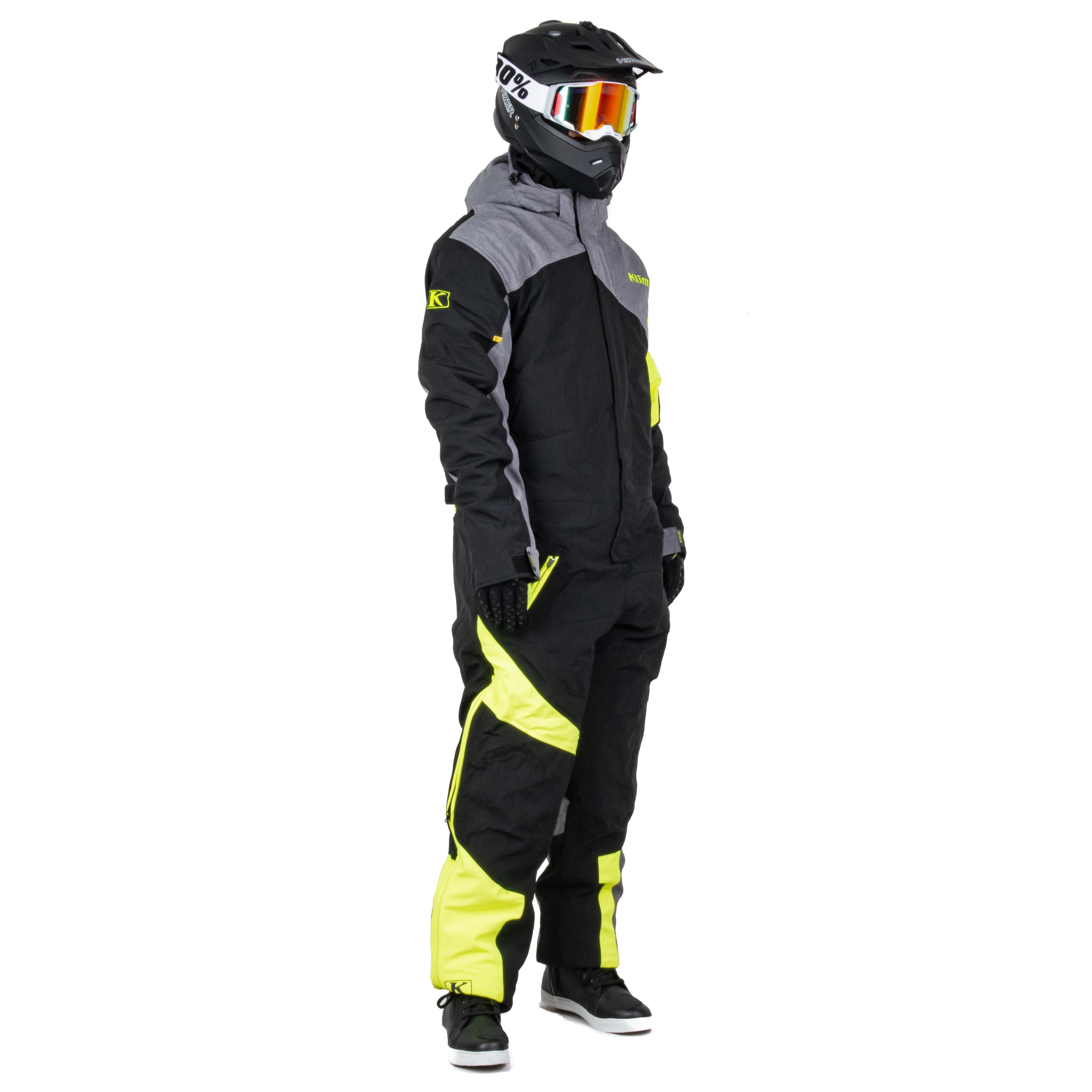 Комбинезон для снегохода KLIM RAILSLIDE №1 black-yellow (текстиль) (M)