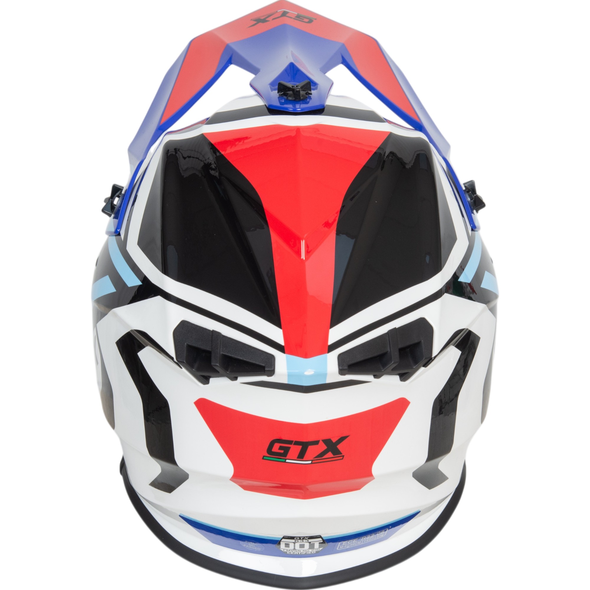 Шлем мото кроссовый GTX 633 №15 (S) DAKAR
