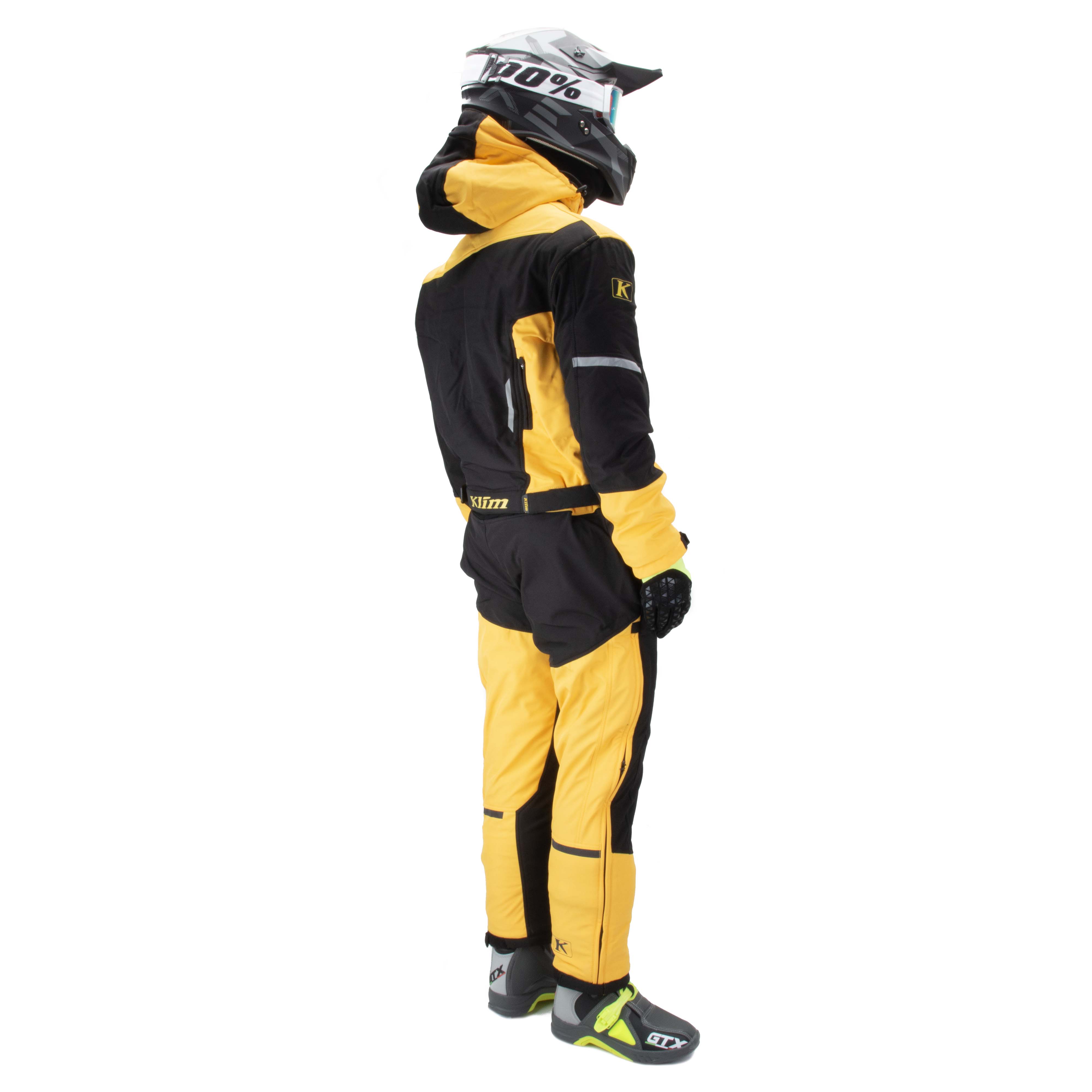 Комбинезон для снегохода KLIM №3 yellow (текстиль) (S)
