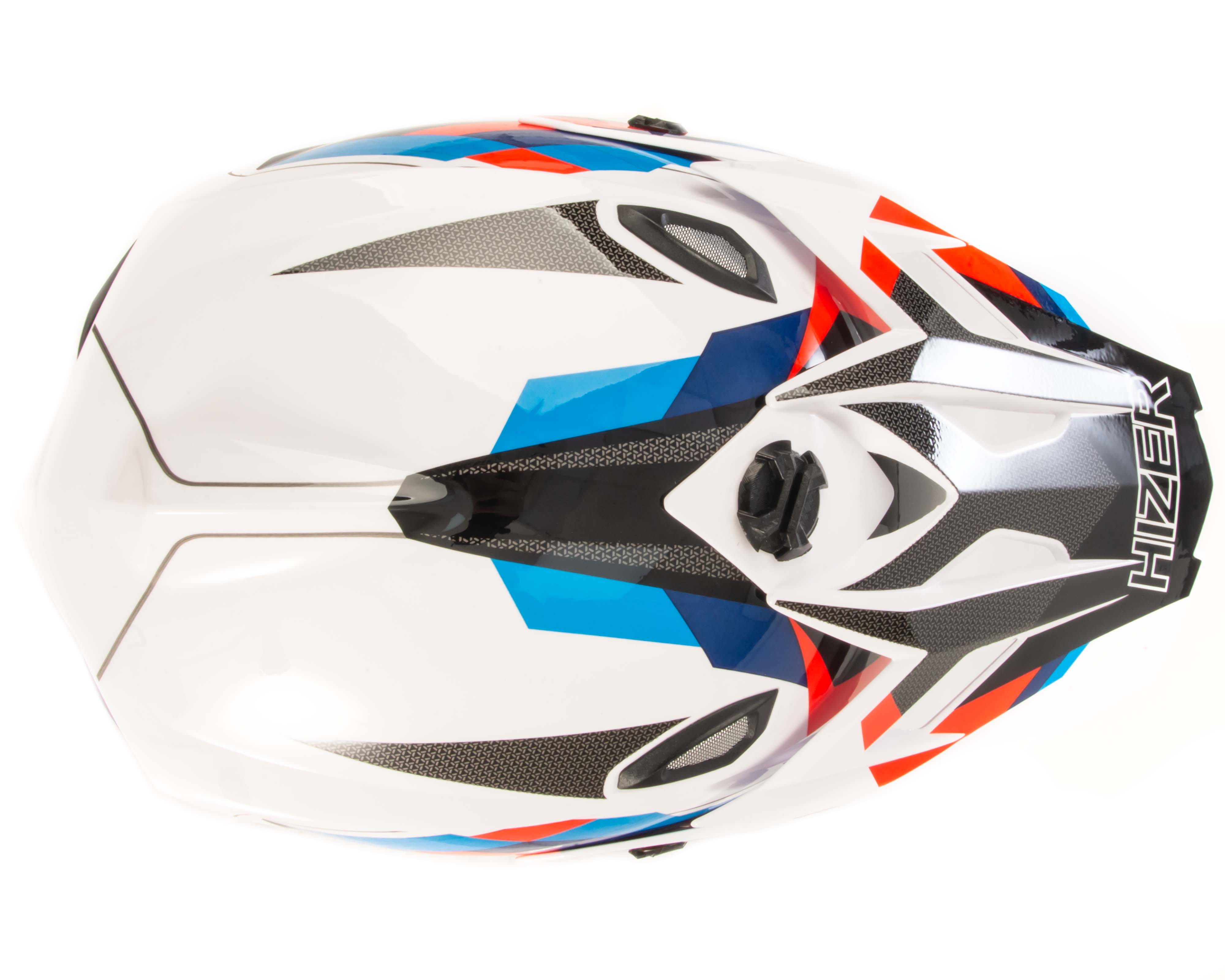 Шлем мото кроссовый HIZER J6801 №8 (S) ADVENTURE