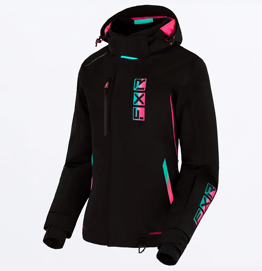 Куртка для снегохода (женская) FXR EVO FX №4 black (текстиль) (XL)