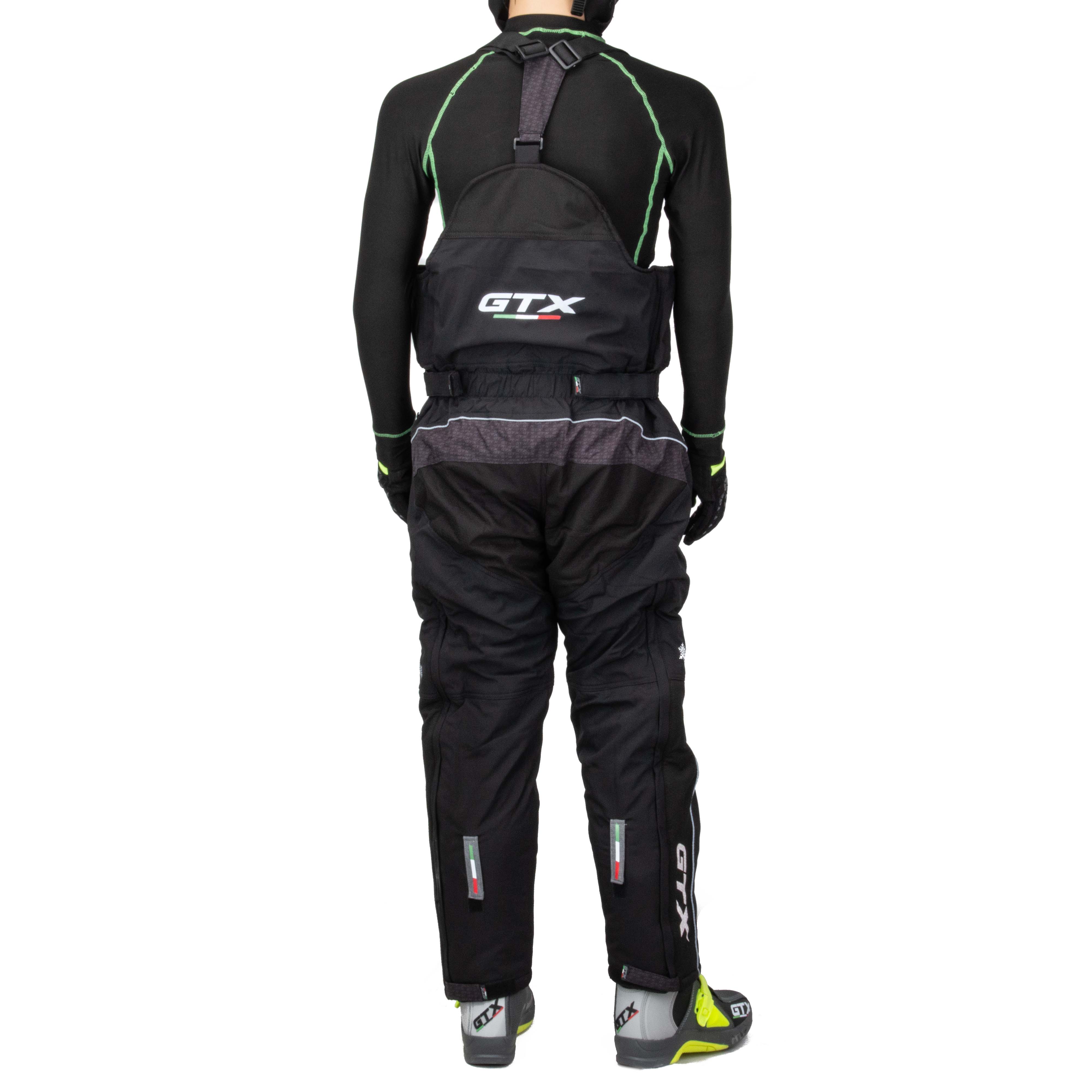 Штаны для снегохода GTX №1 black (текстиль) (XL)