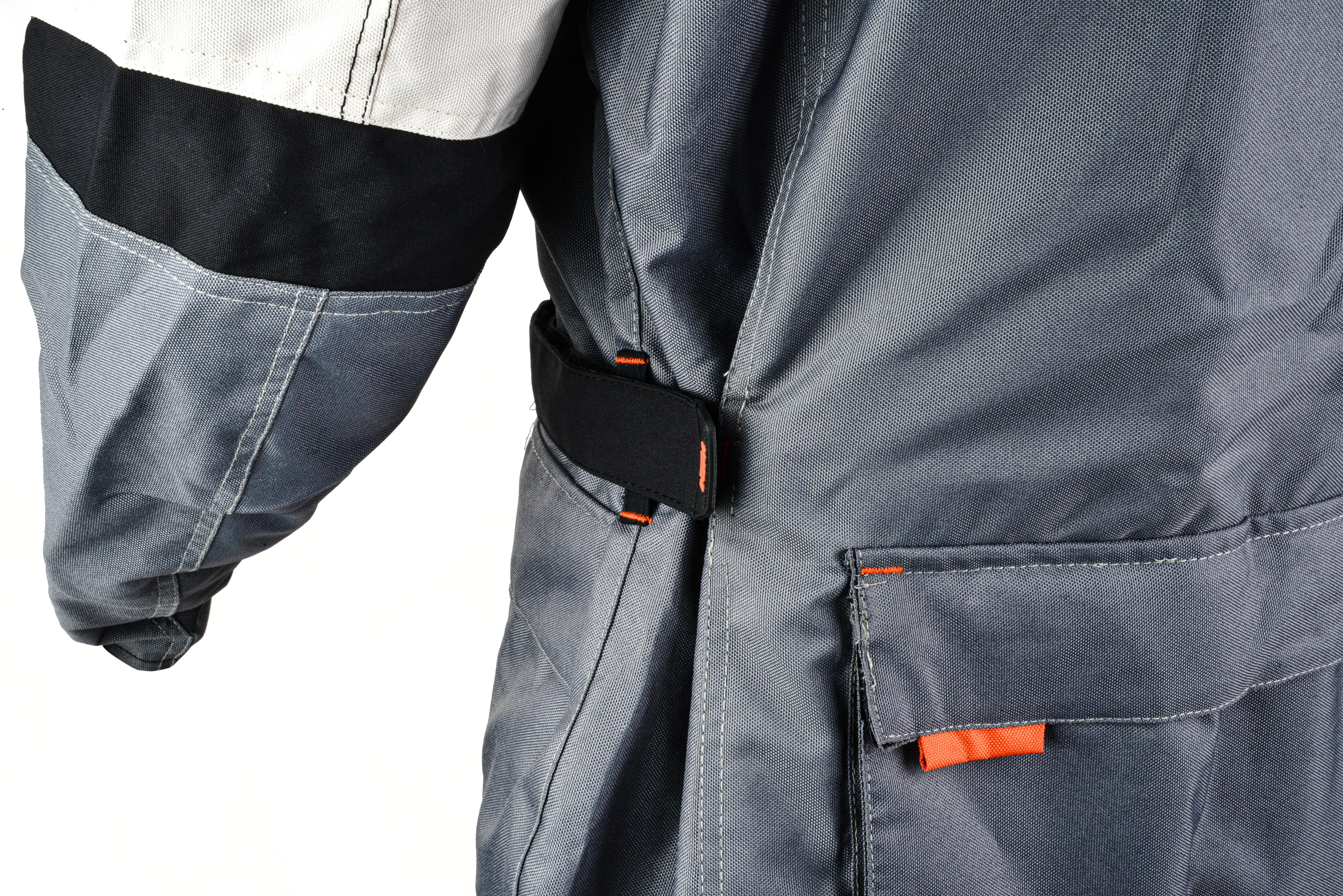 Куртка мото KTM №7 grey (текстиль) (M)