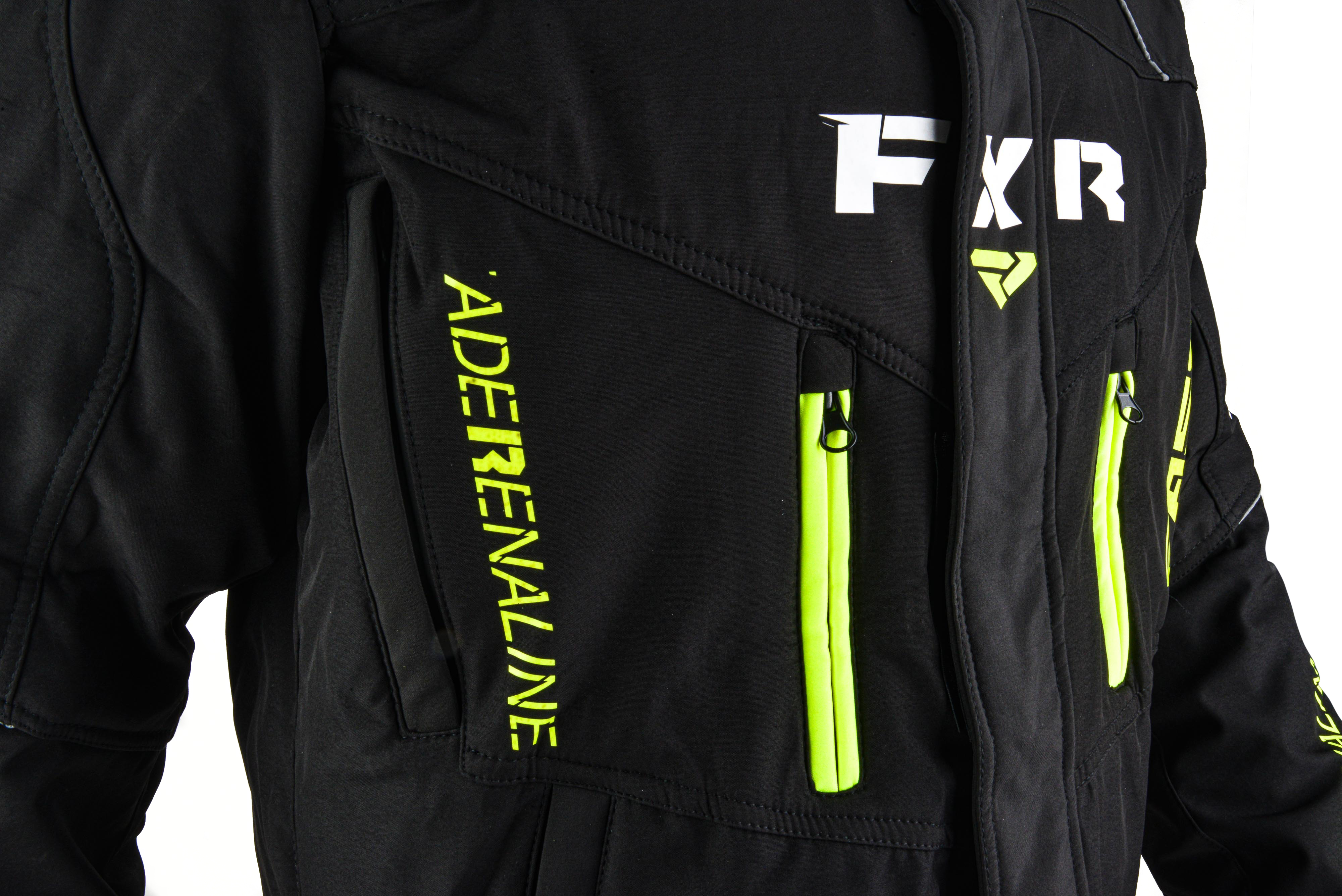 Куртка для снегохода FXR Adrenaline №1 black (текстиль) (L)