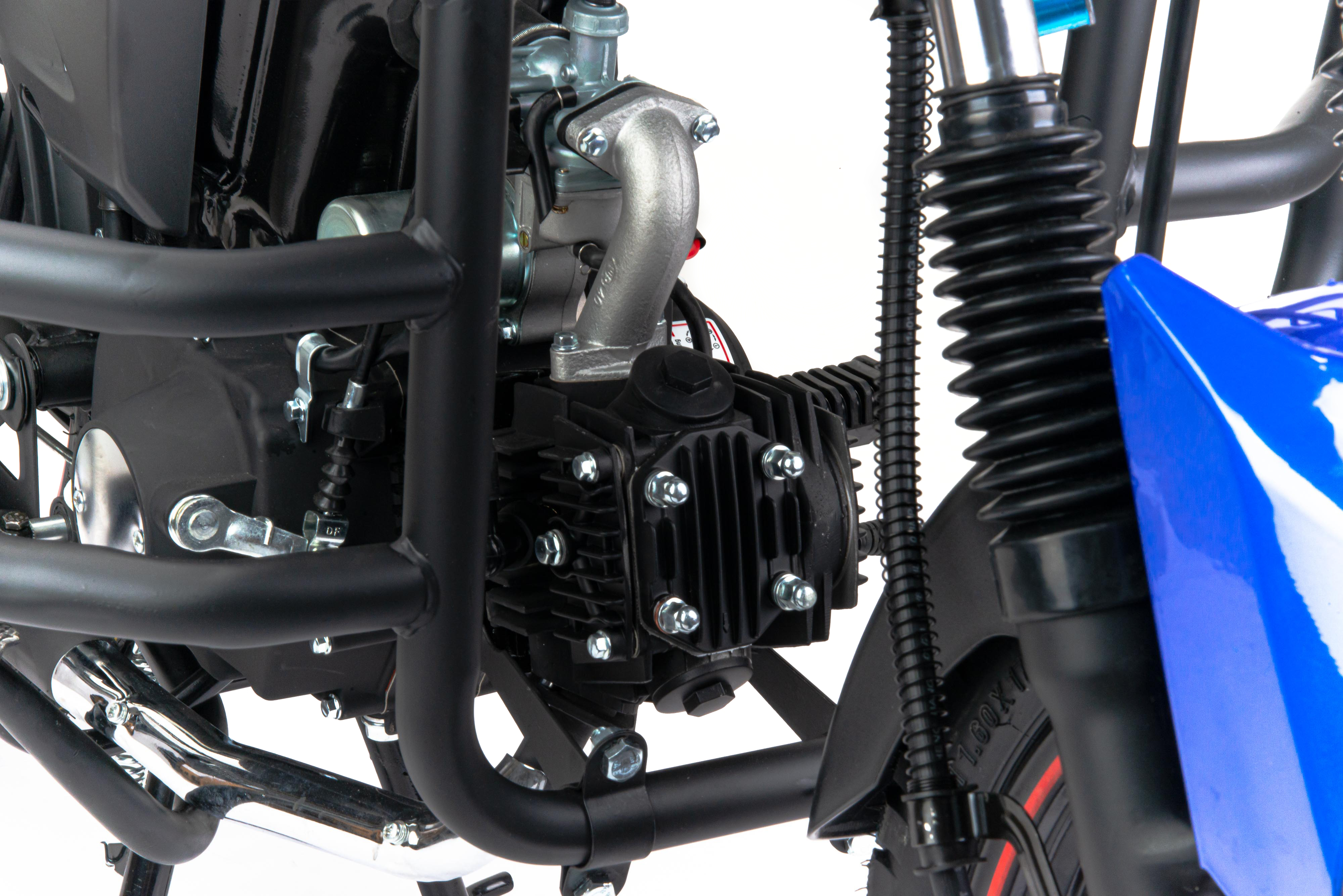 Мопед Альфа RS LUX 11 (LM48-B) синий (А)