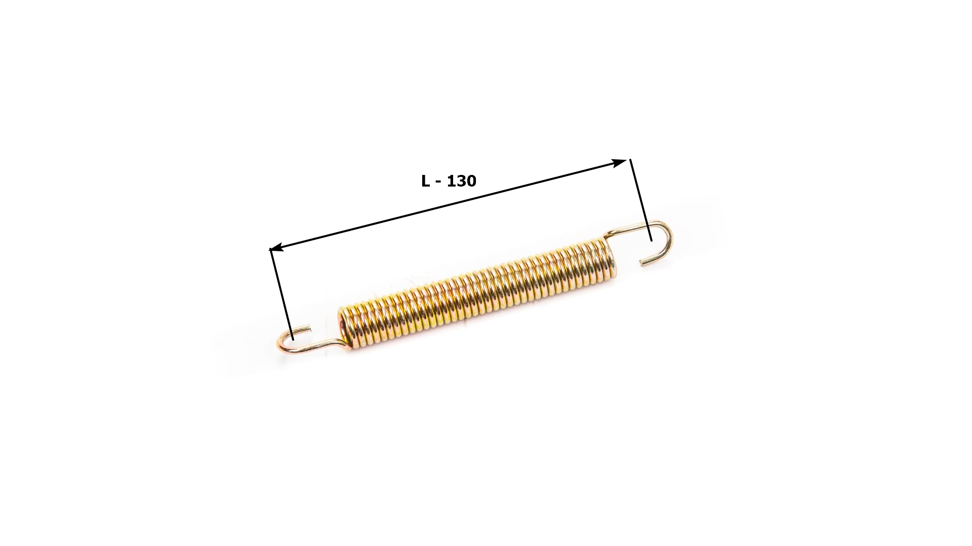 Пружина боковой подножки (L=130mm) TTR250a (внутренняя)