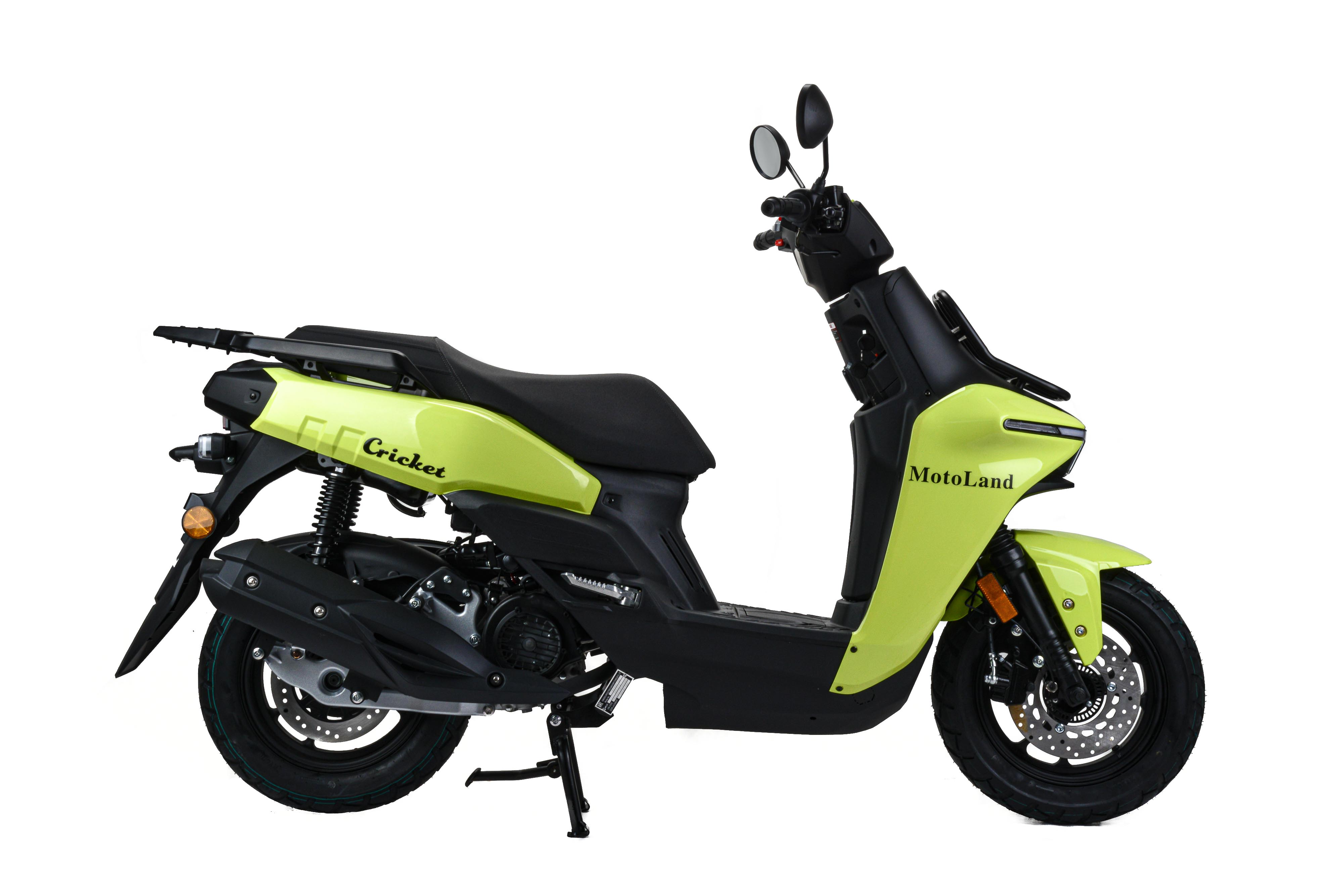 Скутер CRICKET 150 (WY150-5D) зеленый 