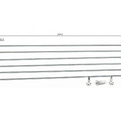 Спица + нипель 262 mm (уп. 144шт.)