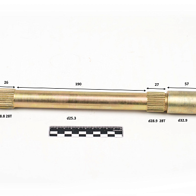 Ось ведомая снегоход S2 L= 450 mm
