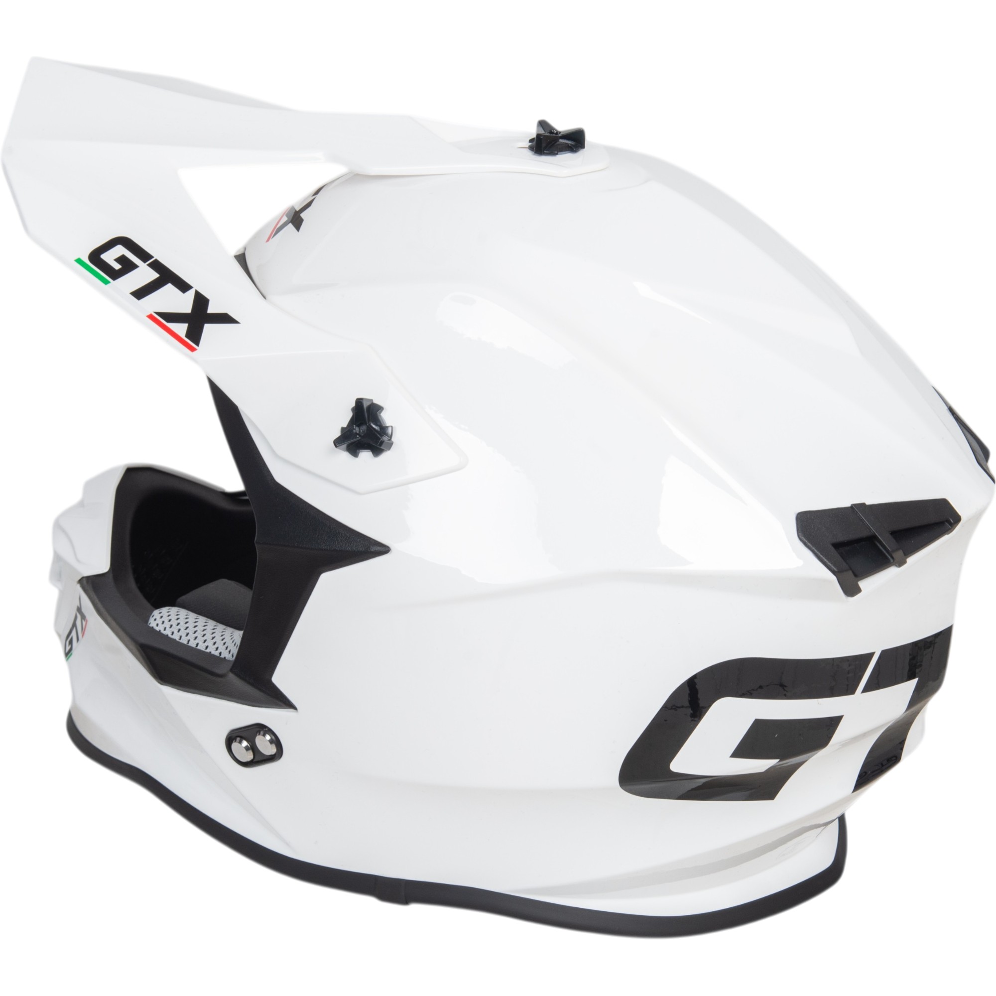 Шлем мото кроссовый GTX 633 №13 (L) WHITE