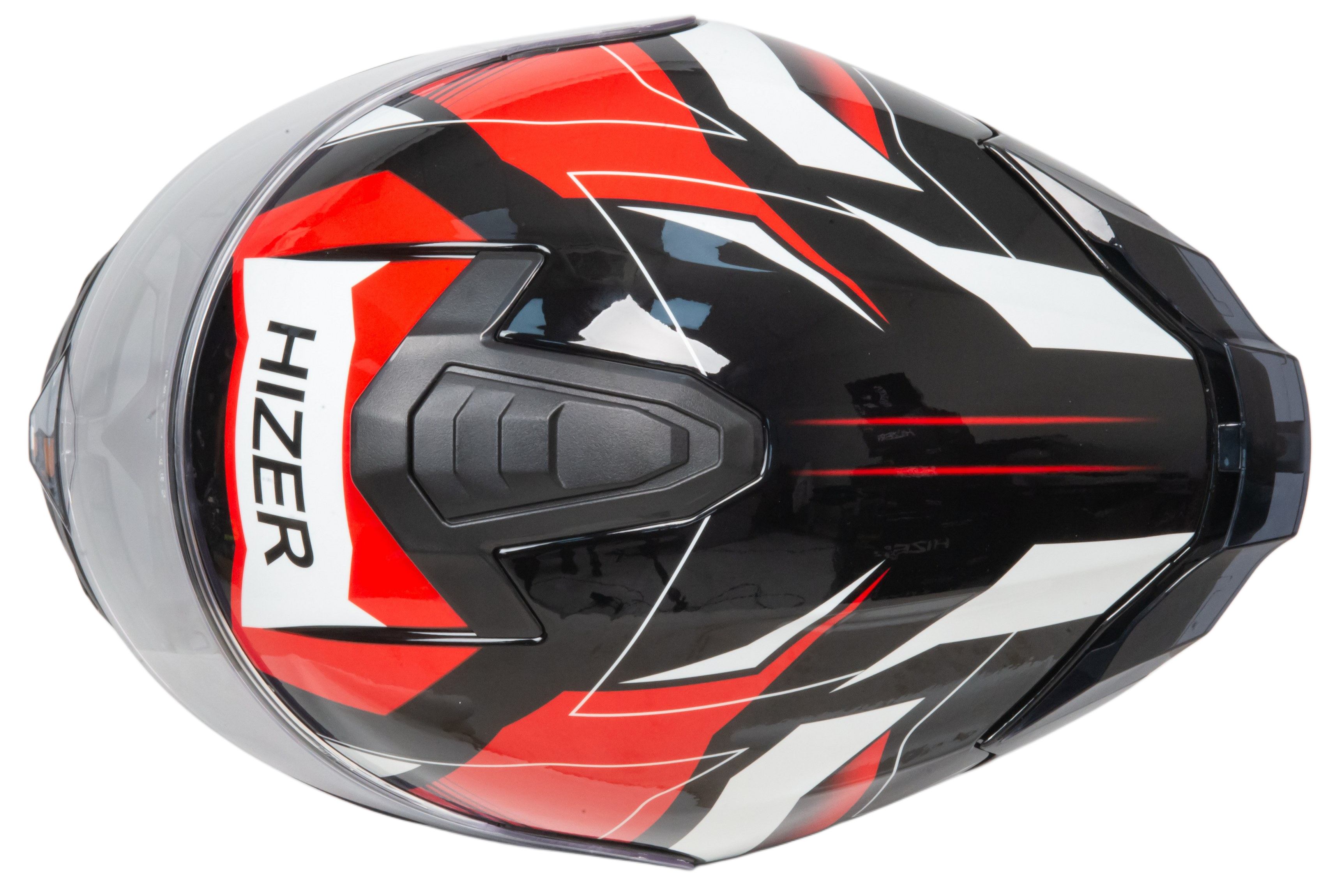 Шлем мото интеграл HIZER J5325 №2 (M) red