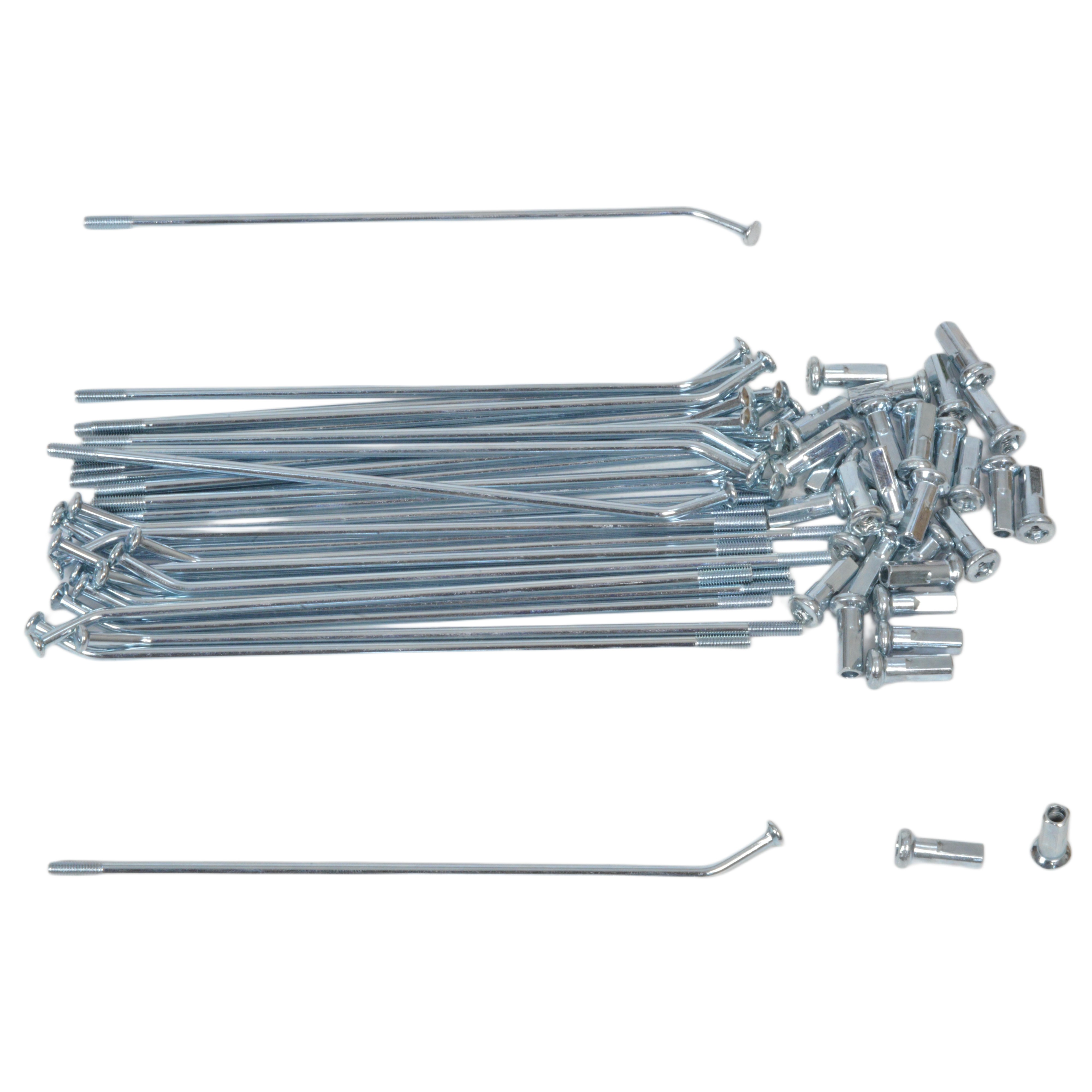 Спицы + ниппель Кросс 14" XR125/TTR125 (D=3.1 мм, L=156 мм, компл=32шт)