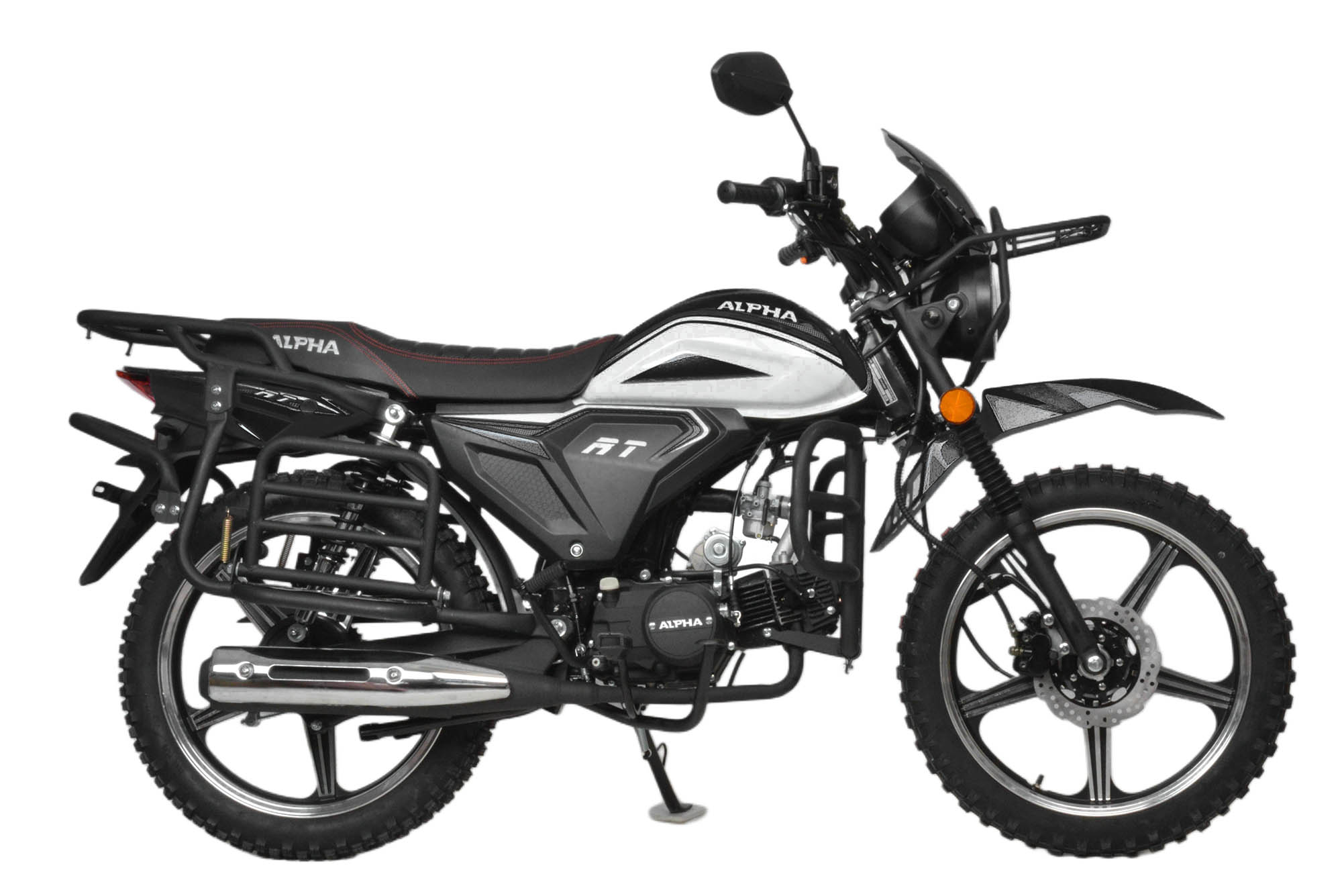 Мопед Альфа RT Forester 11 (LM48-B)  черный 18/18 (A)