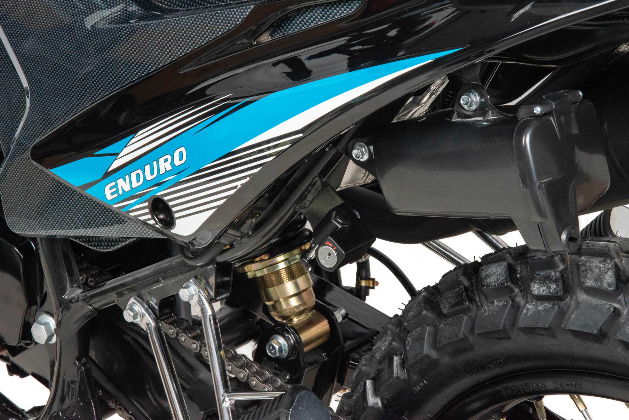 Мотоцикл Кросс 250 ENDURO LT (XF250-B) NEON синий