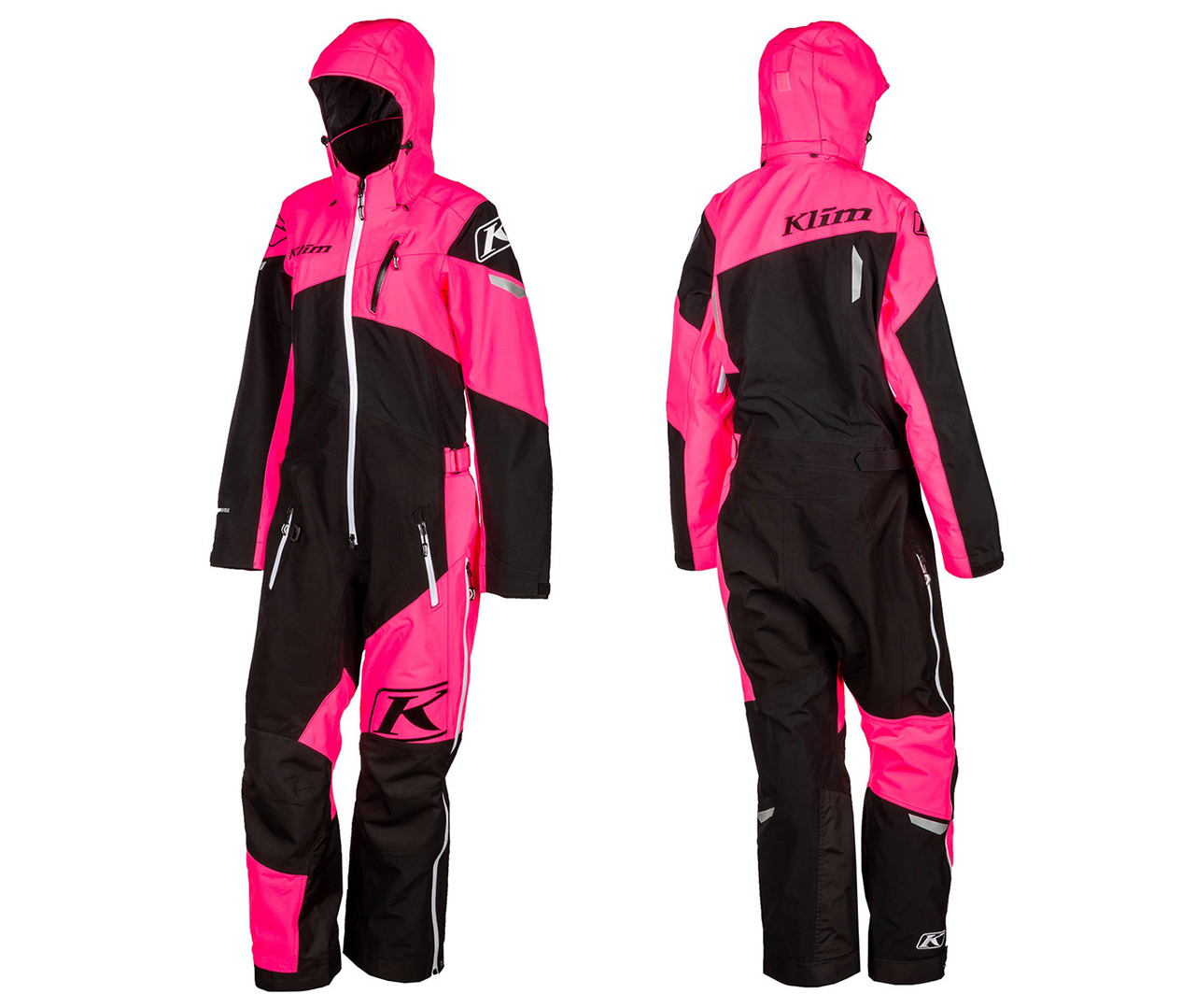 Комбинезон для снегохода (женский) KLIM SHREDSA ONE-PIECE №5 pink (текстиль) (XL)