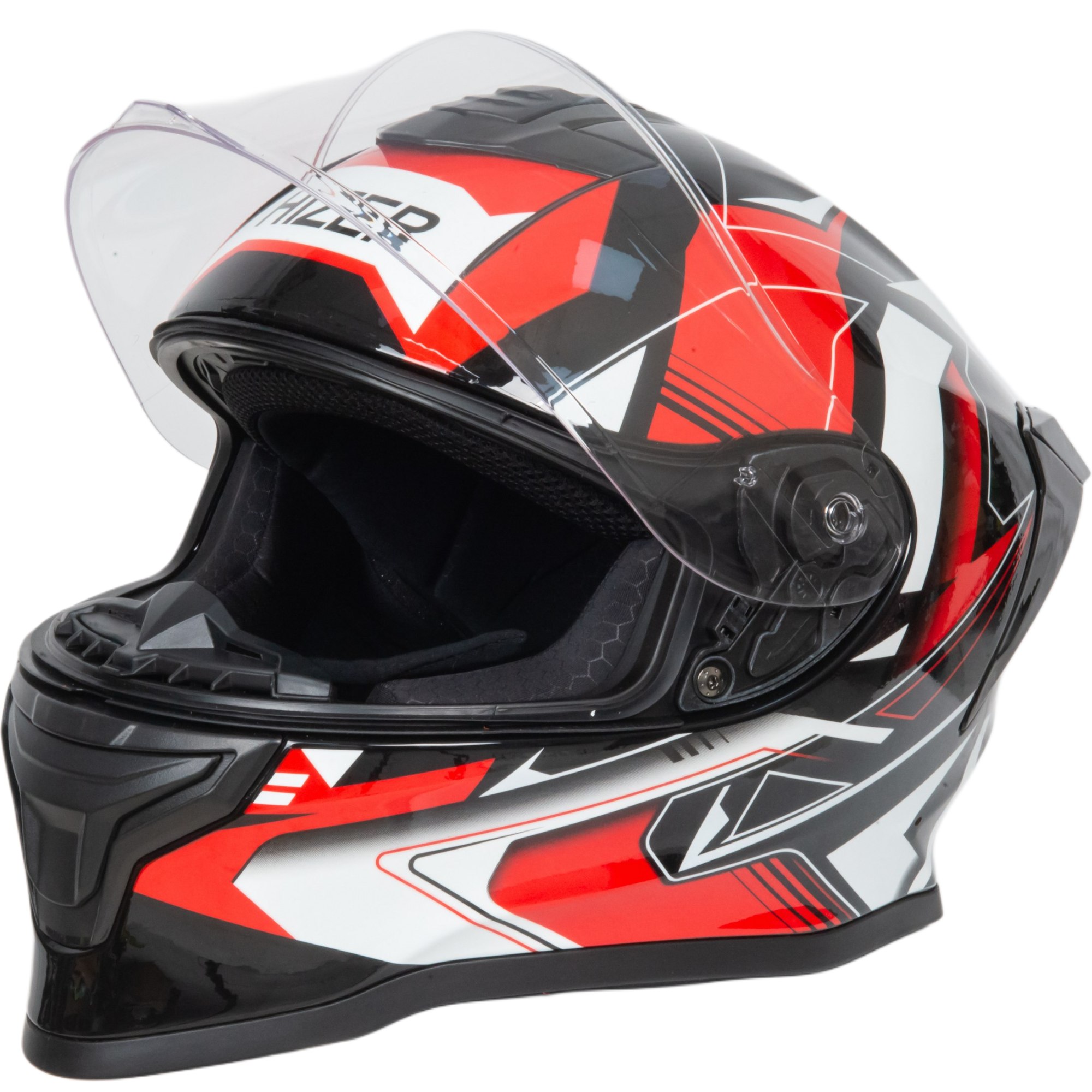 Шлем мото интеграл HIZER J5325 №2 (M) red
