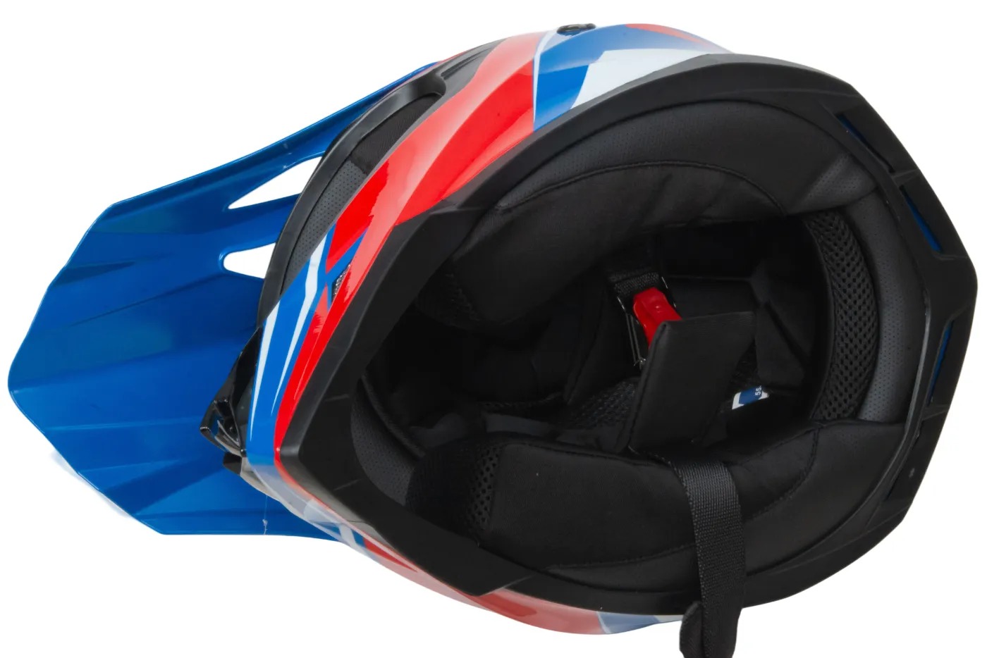 Шлем мото кроссовый HIZER 615 №5 (S)  blue