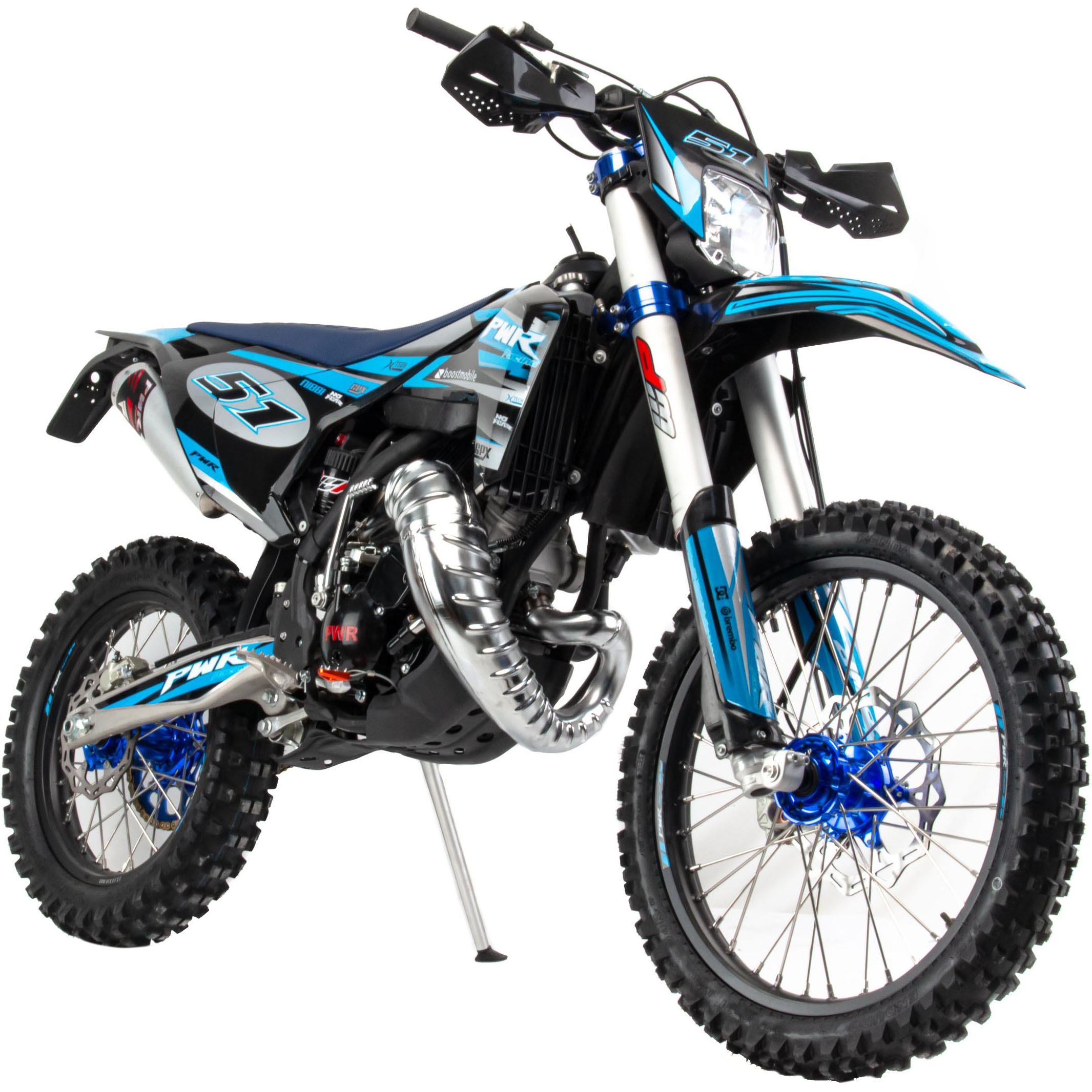 Мотоцикл Кросс 250 PWR FS250 (2-STROKE) синий РАСПРОДАЖА