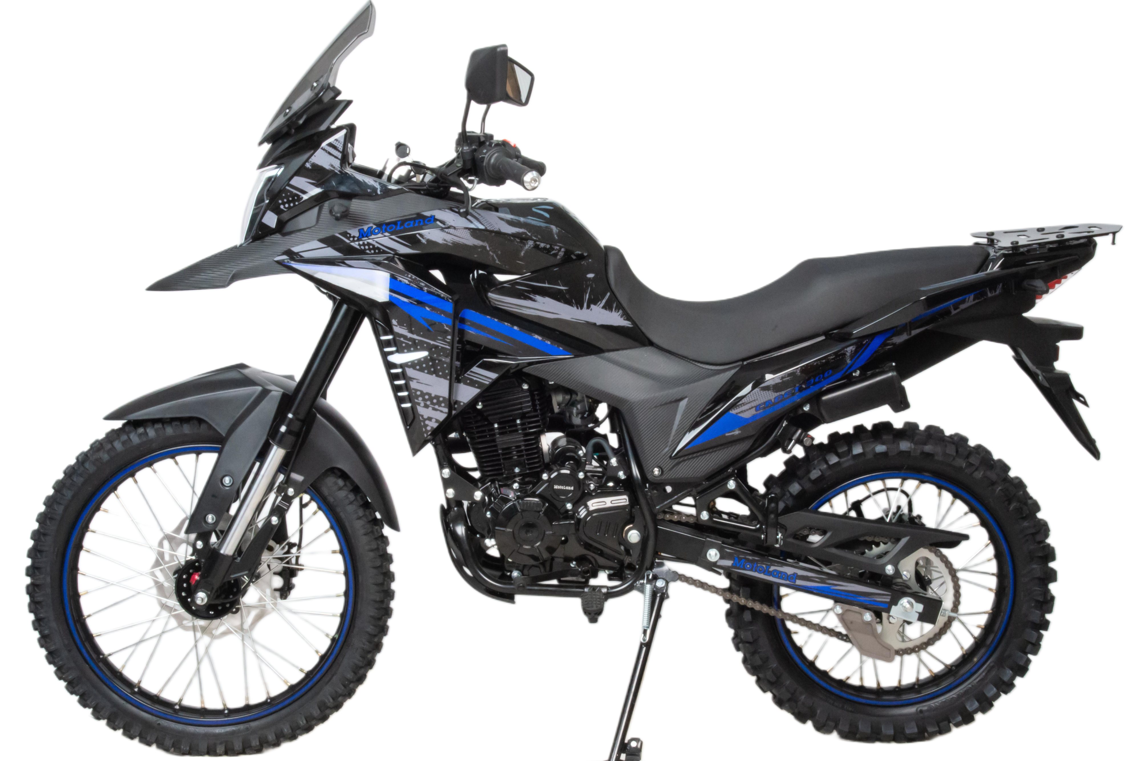 Мотоцикл Кросс 300 ENDURO CADET синий